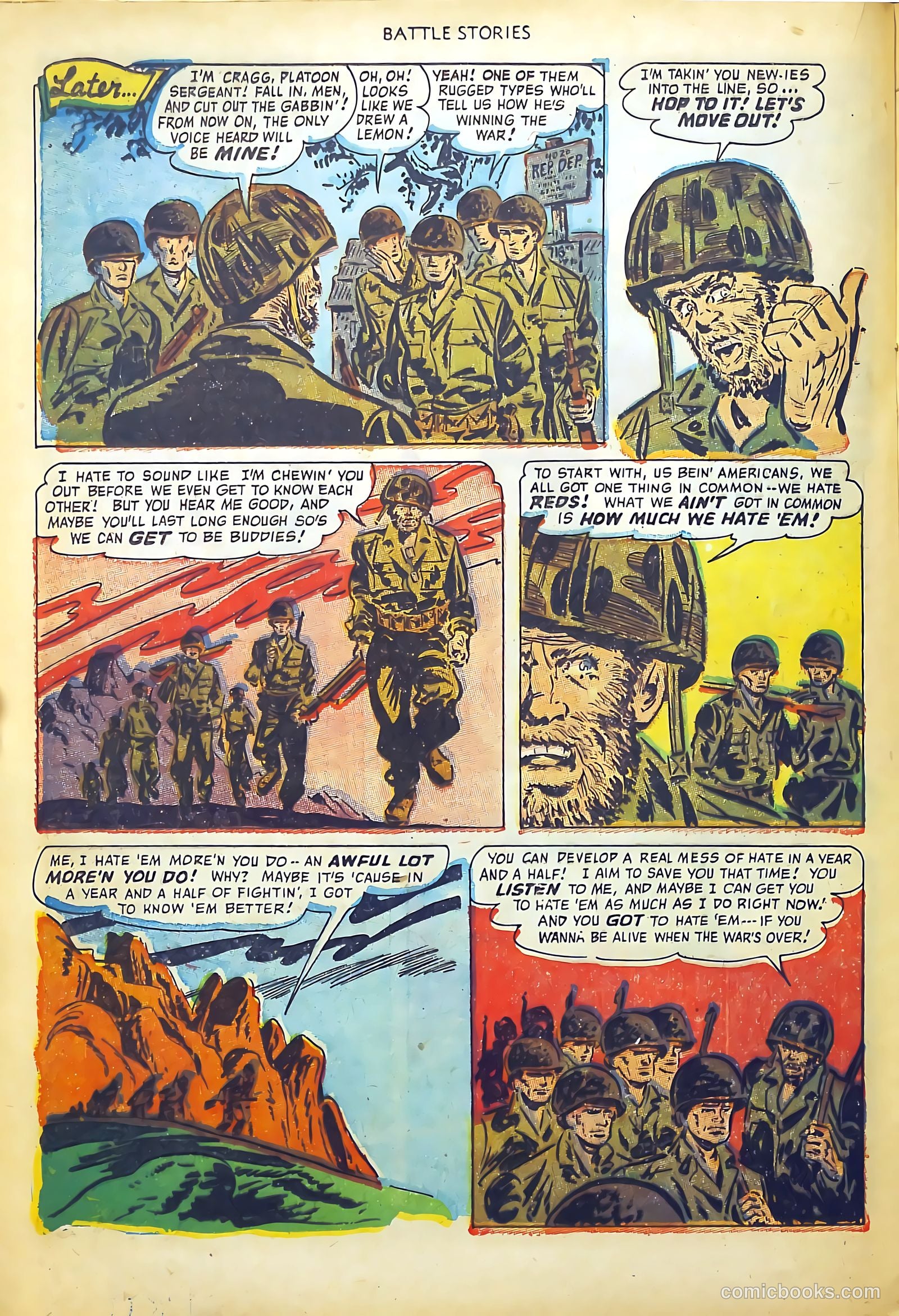 Battle Stories #7 (1953) — page 20 of 36