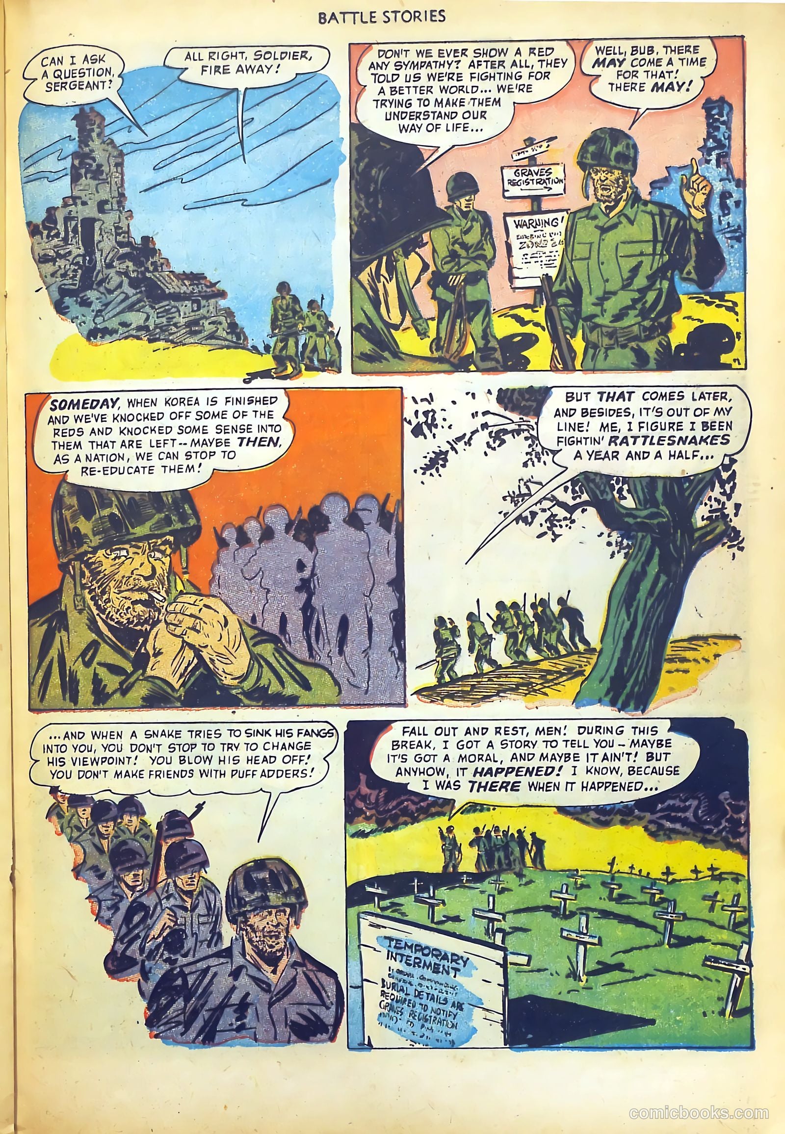 Battle Stories #7 (1953) — page 21 of 36