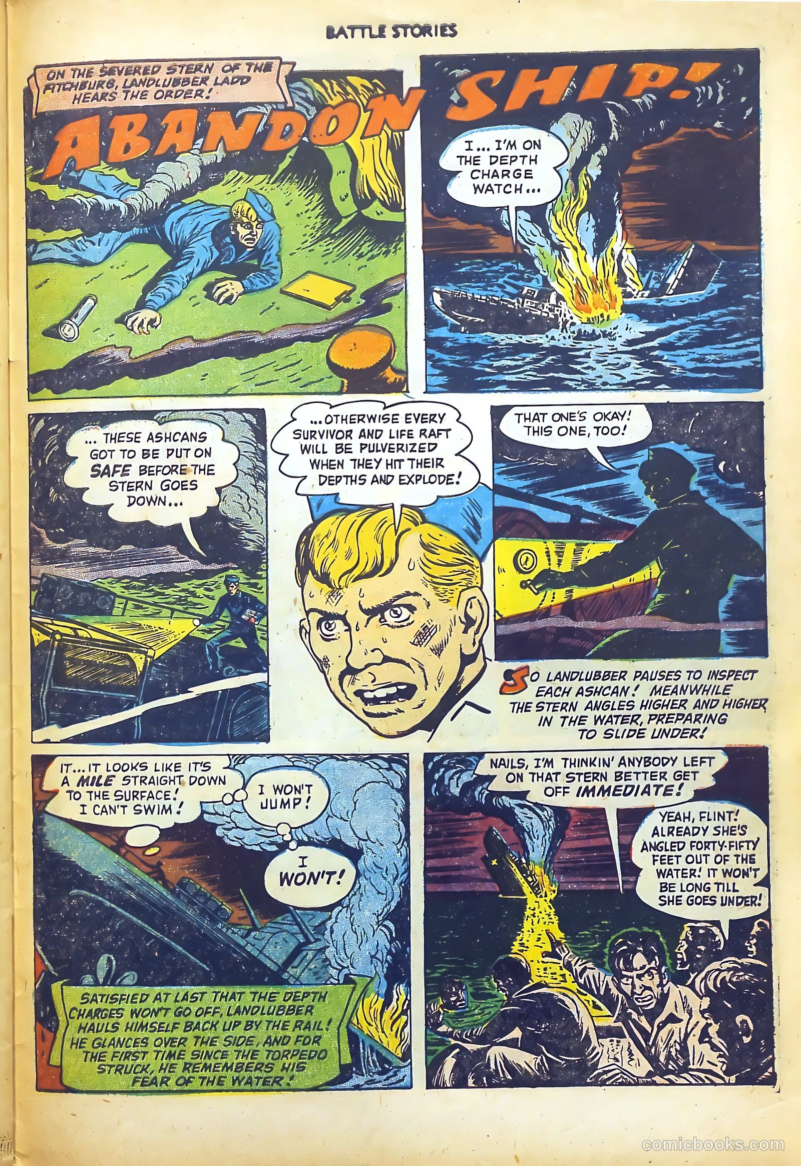 Battle Stories #7 (1953) — page 31 of 36