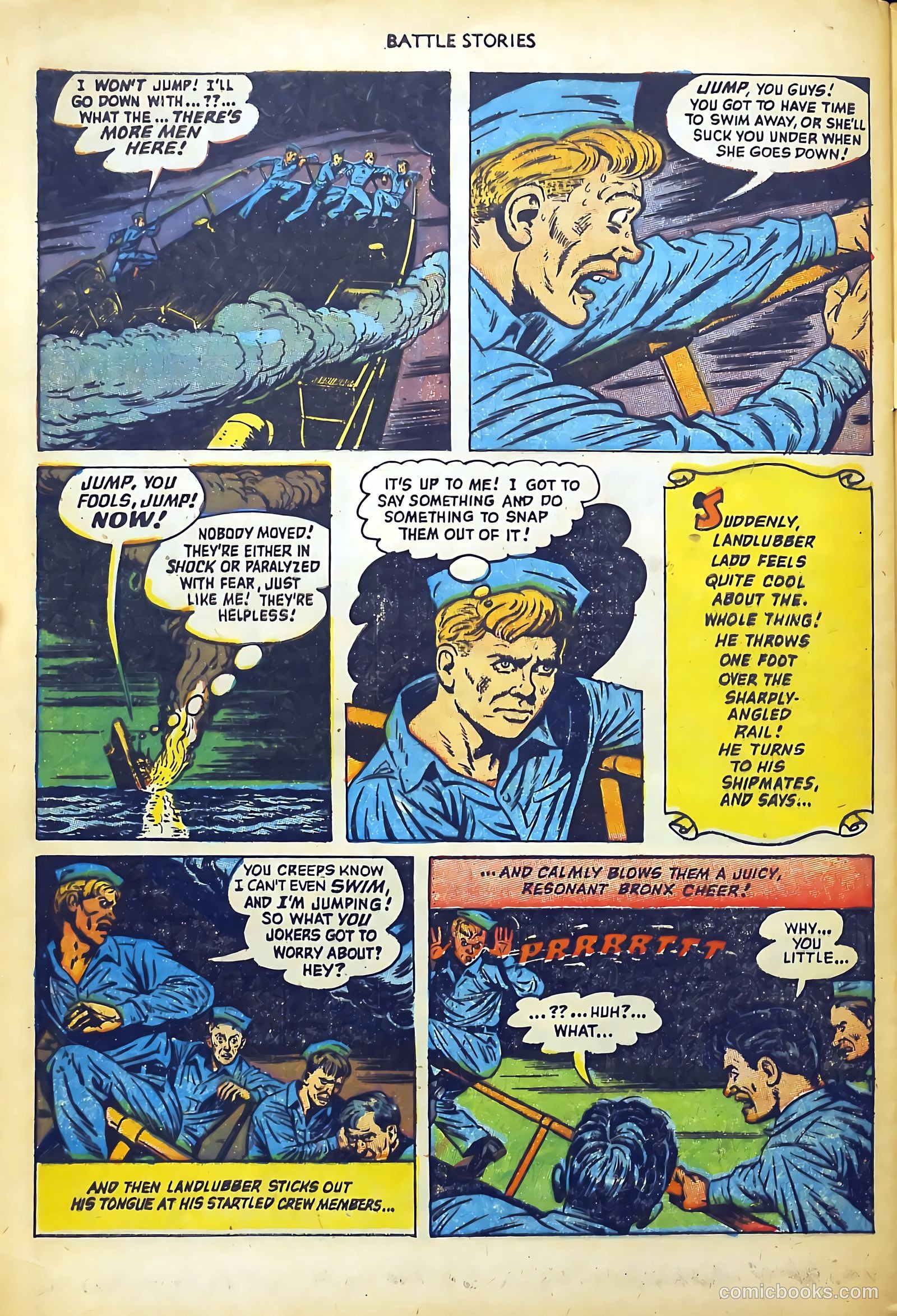 Battle Stories #7 (1953) — page 32 of 36