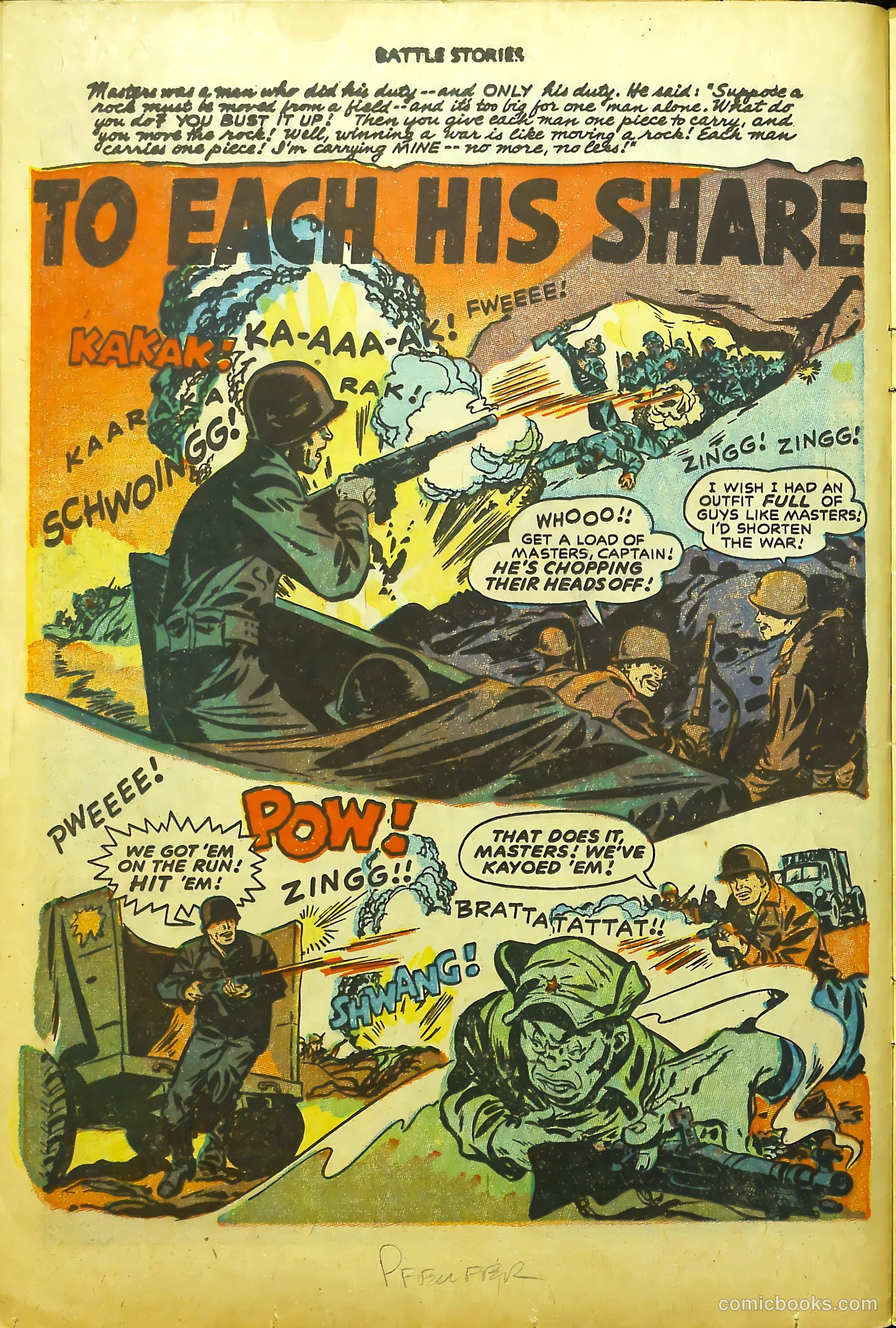 Battle Stories #8 (1953) — page 12 of 36
