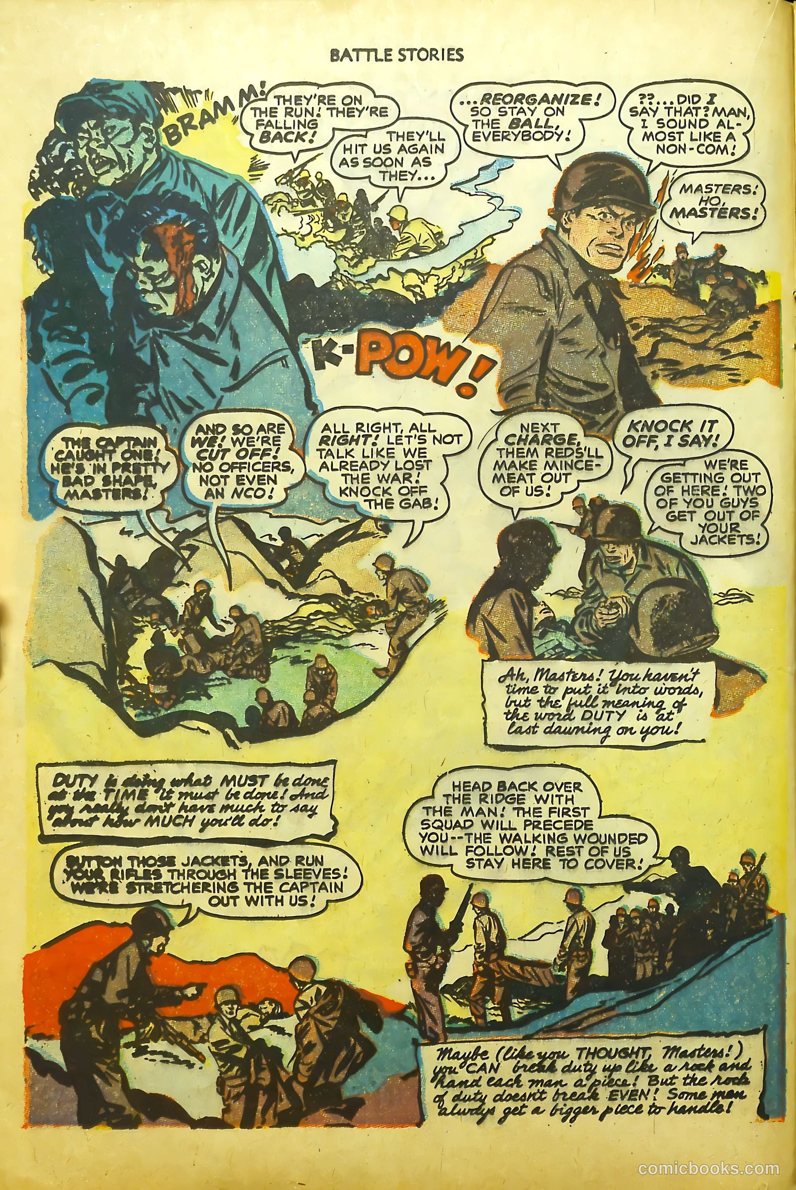 Battle Stories #8 (1953) — page 16 of 36
