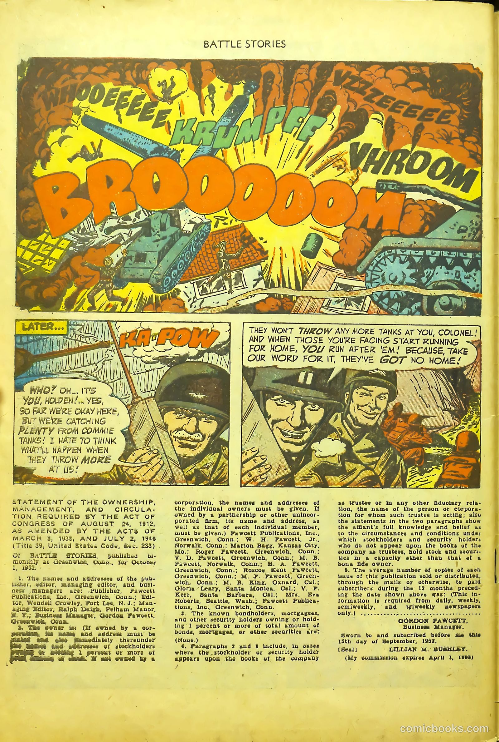 Battle Stories #8 (1953) — page 34 of 36
