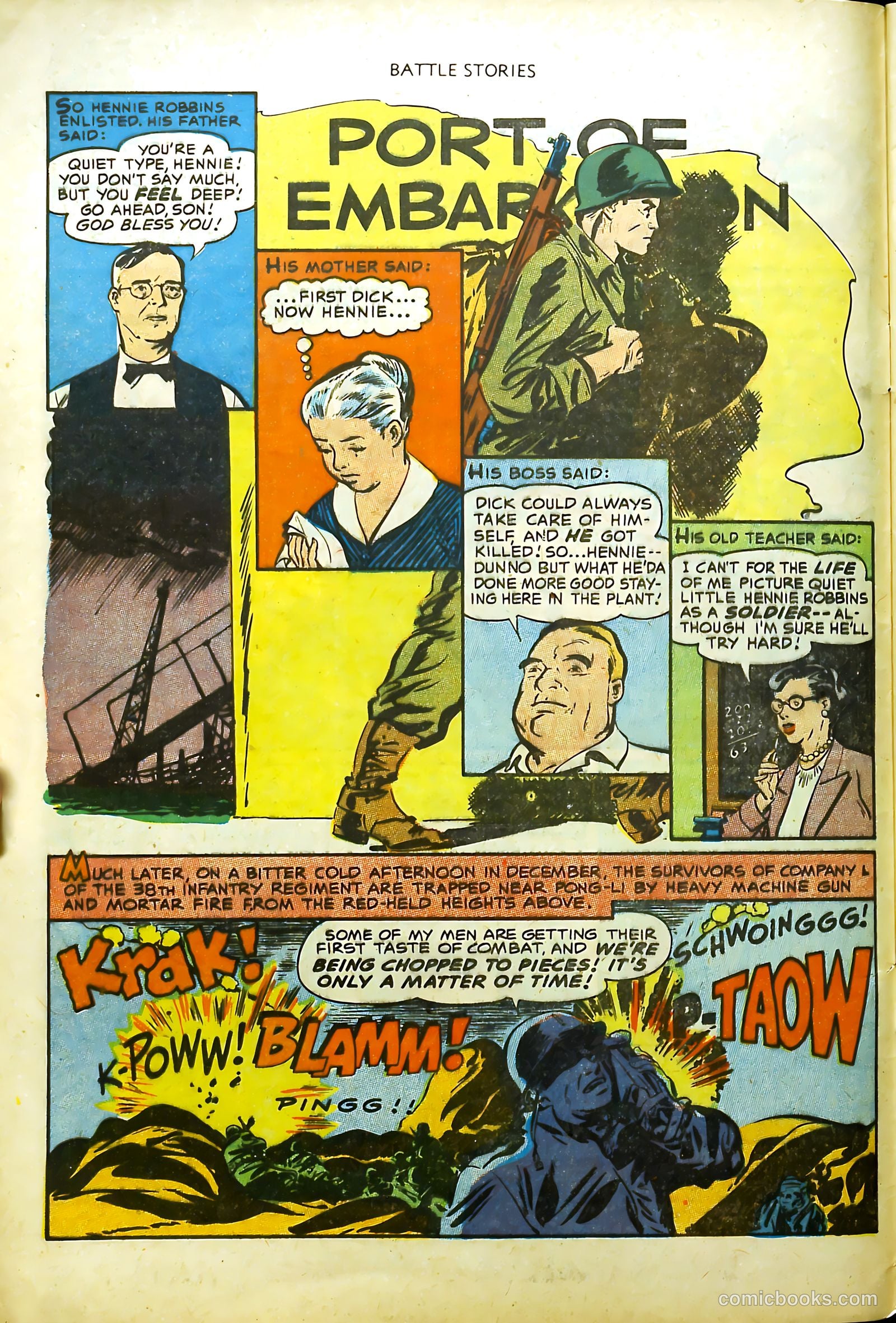 Battle Stories #9 (1953) — page 4 of 36