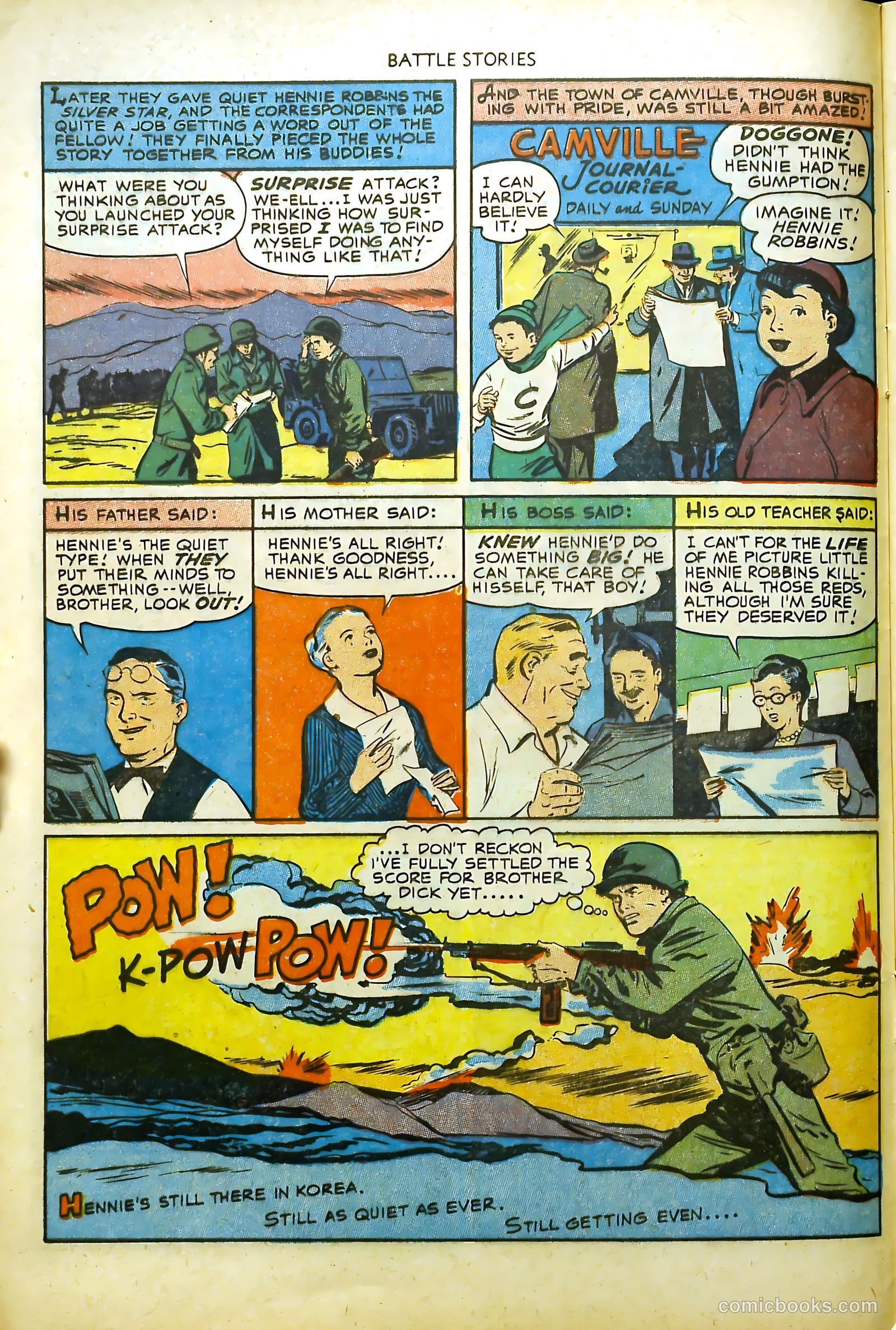 Battle Stories #9 (1953) — page 8 of 36