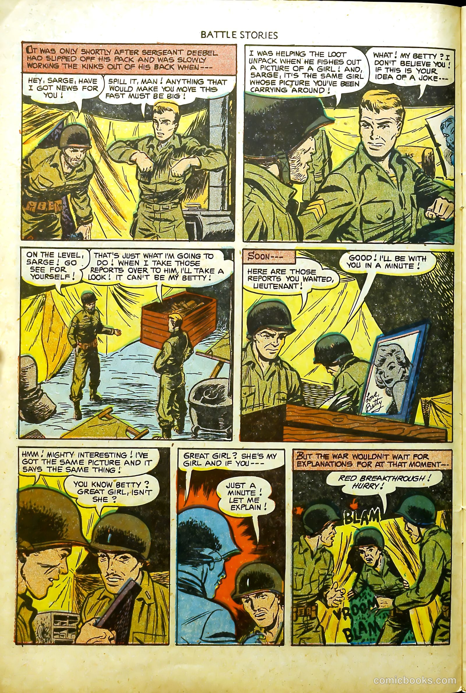 Battle Stories #9 (1953) — page 10 of 36