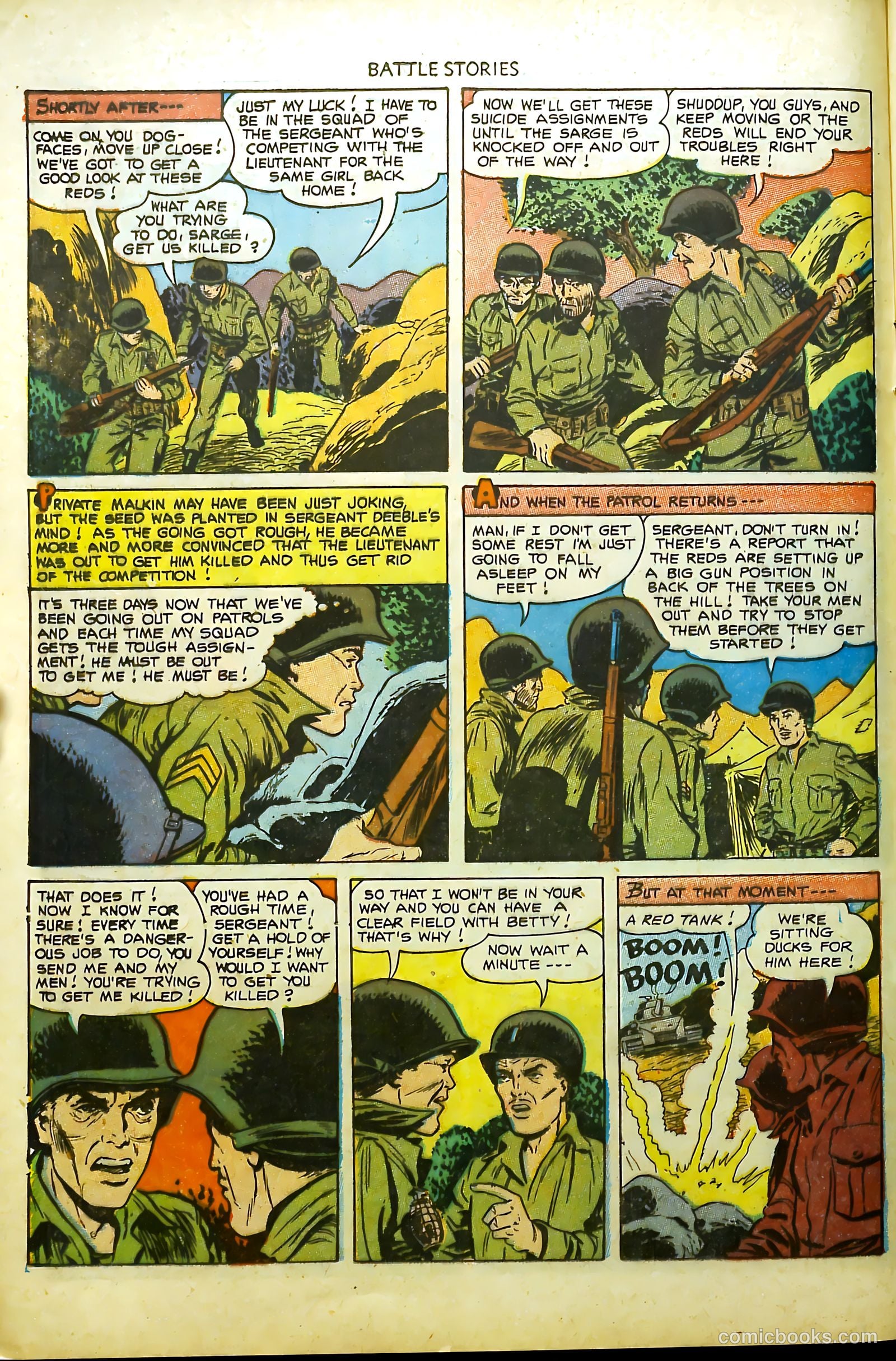 Battle Stories #9 (1953) — page 12 of 36