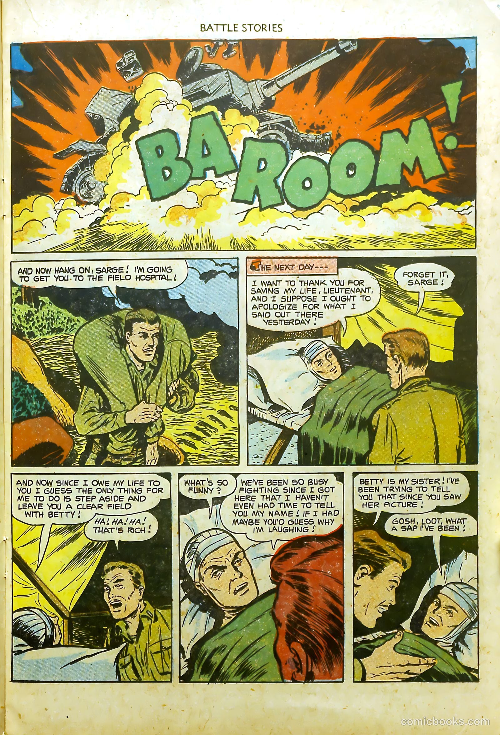 Battle Stories #9 (1953) — page 15 of 36