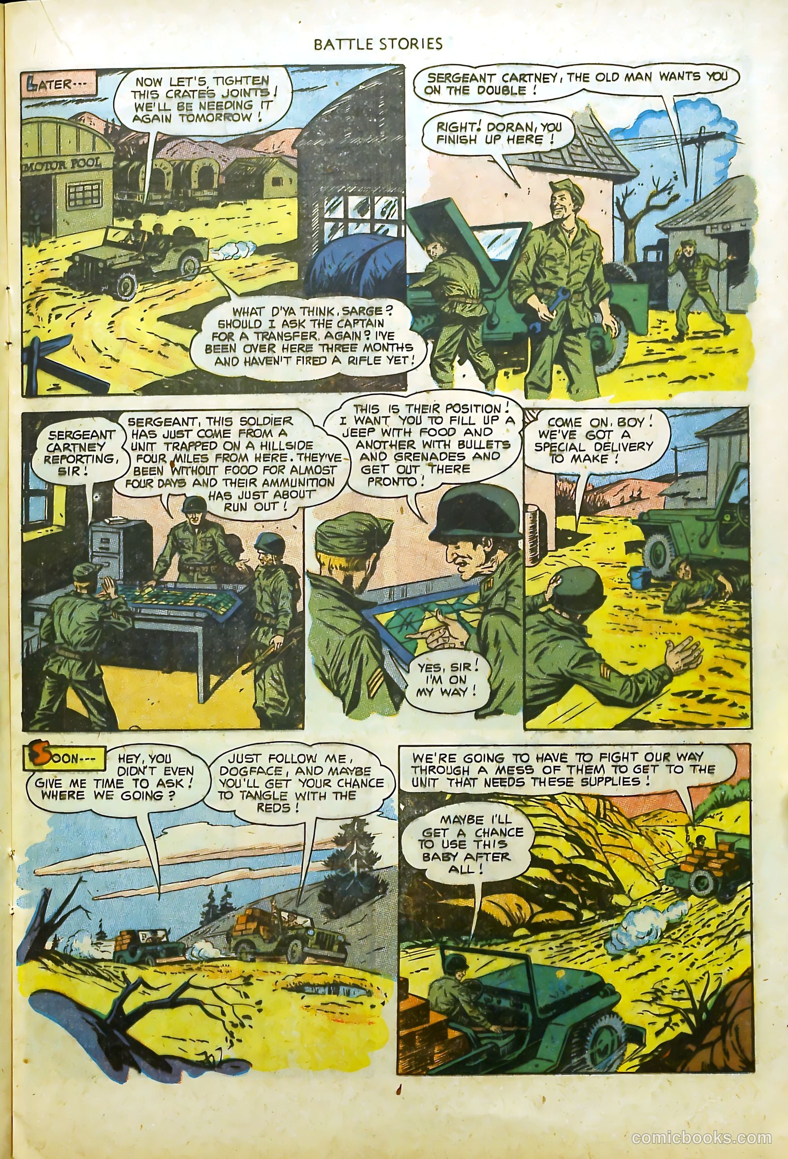 Battle Stories #9 (1953) — page 17 of 36