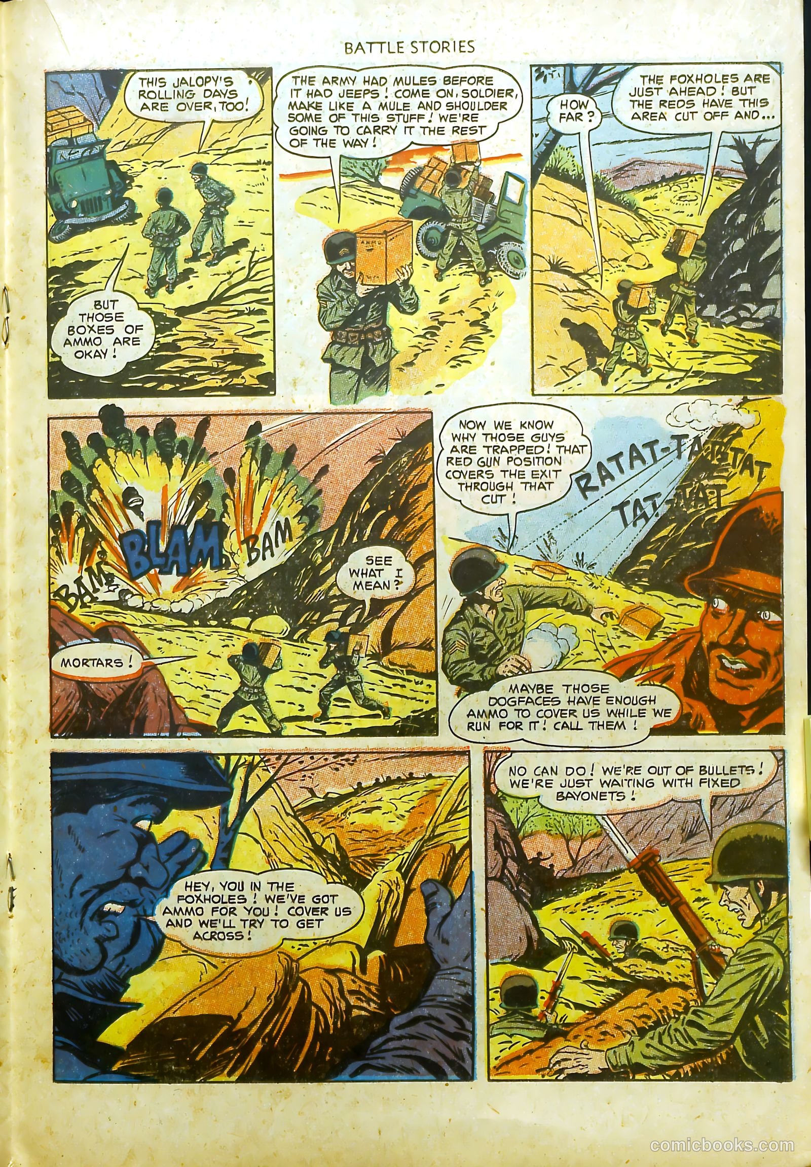 Battle Stories #9 (1953) — page 19 of 36