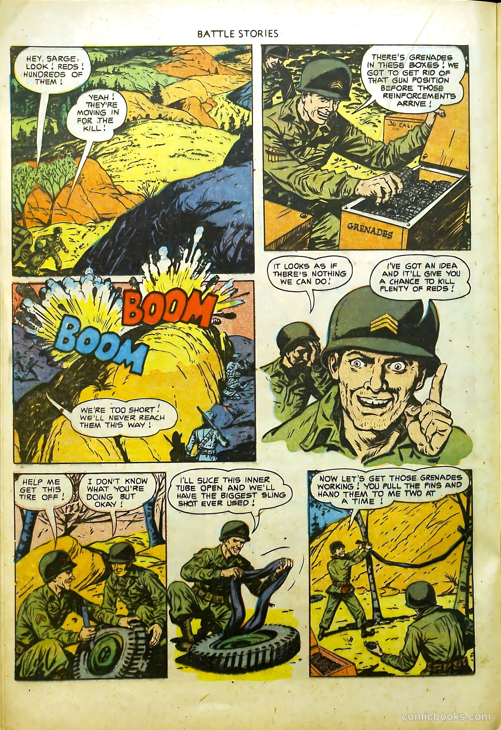 Battle Stories #9 (1953) — page 20 of 36