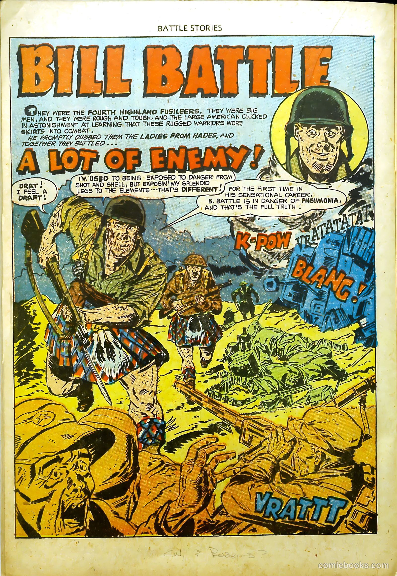 Battle Stories #9 (1953) — page 22 of 36