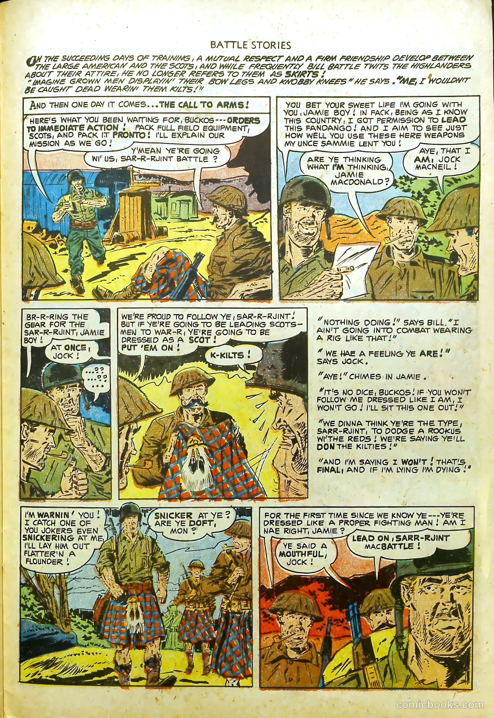 Battle Stories #9 (1953) — page 31 of 36