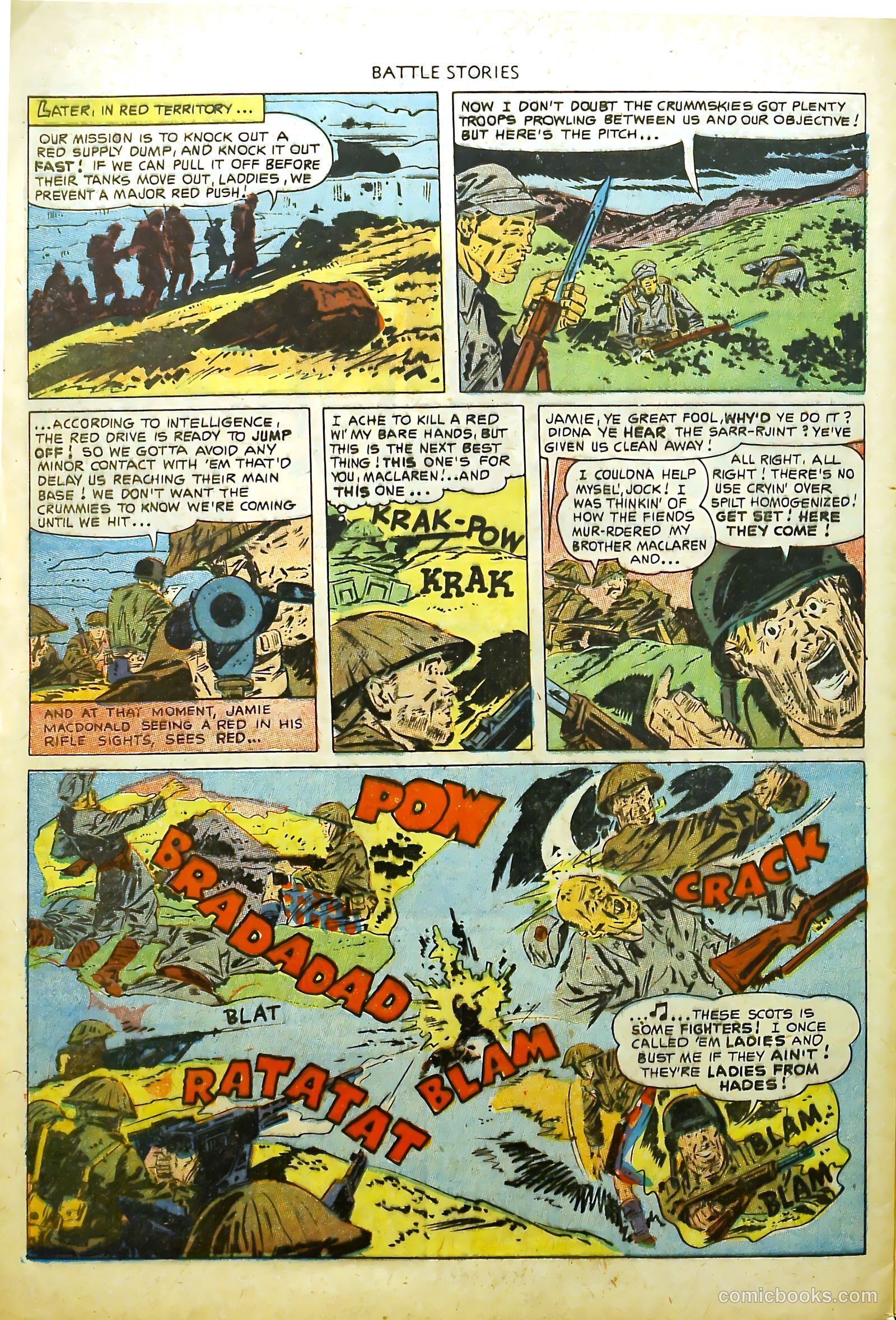 Battle Stories #9 (1953) — page 32 of 36