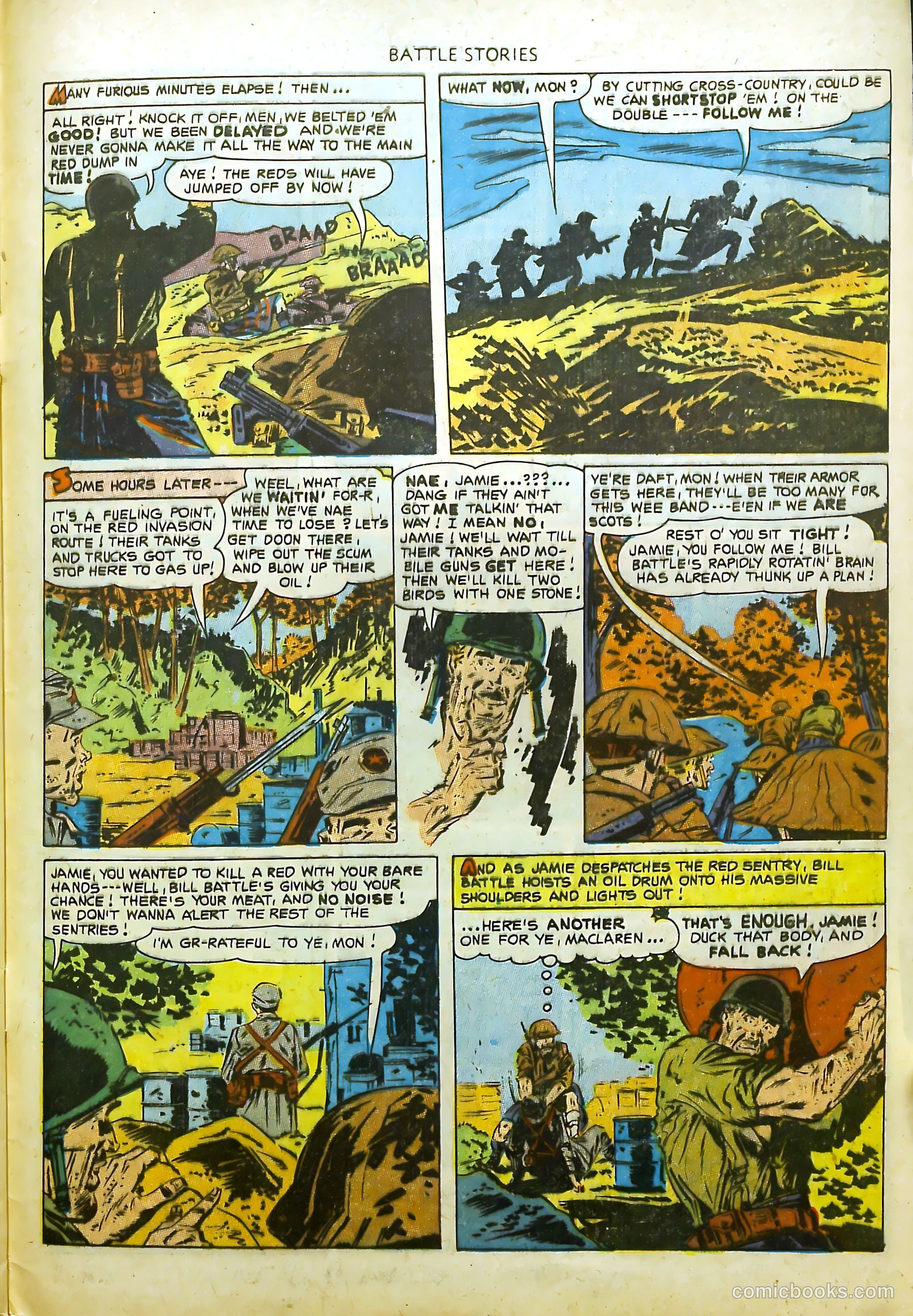 Battle Stories #9 (1953) — page 33 of 36