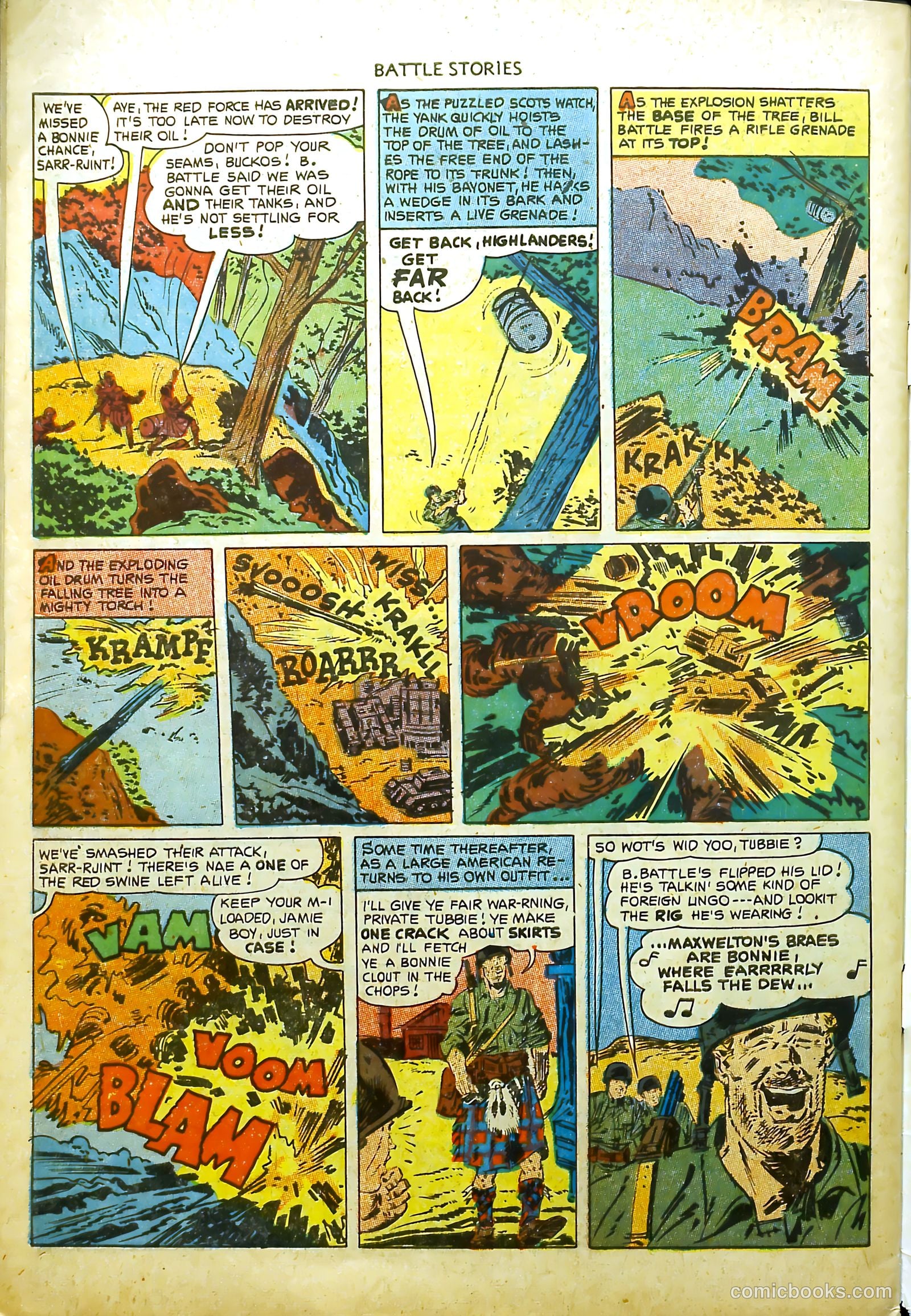 Battle Stories #9 (1953) — page 34 of 36