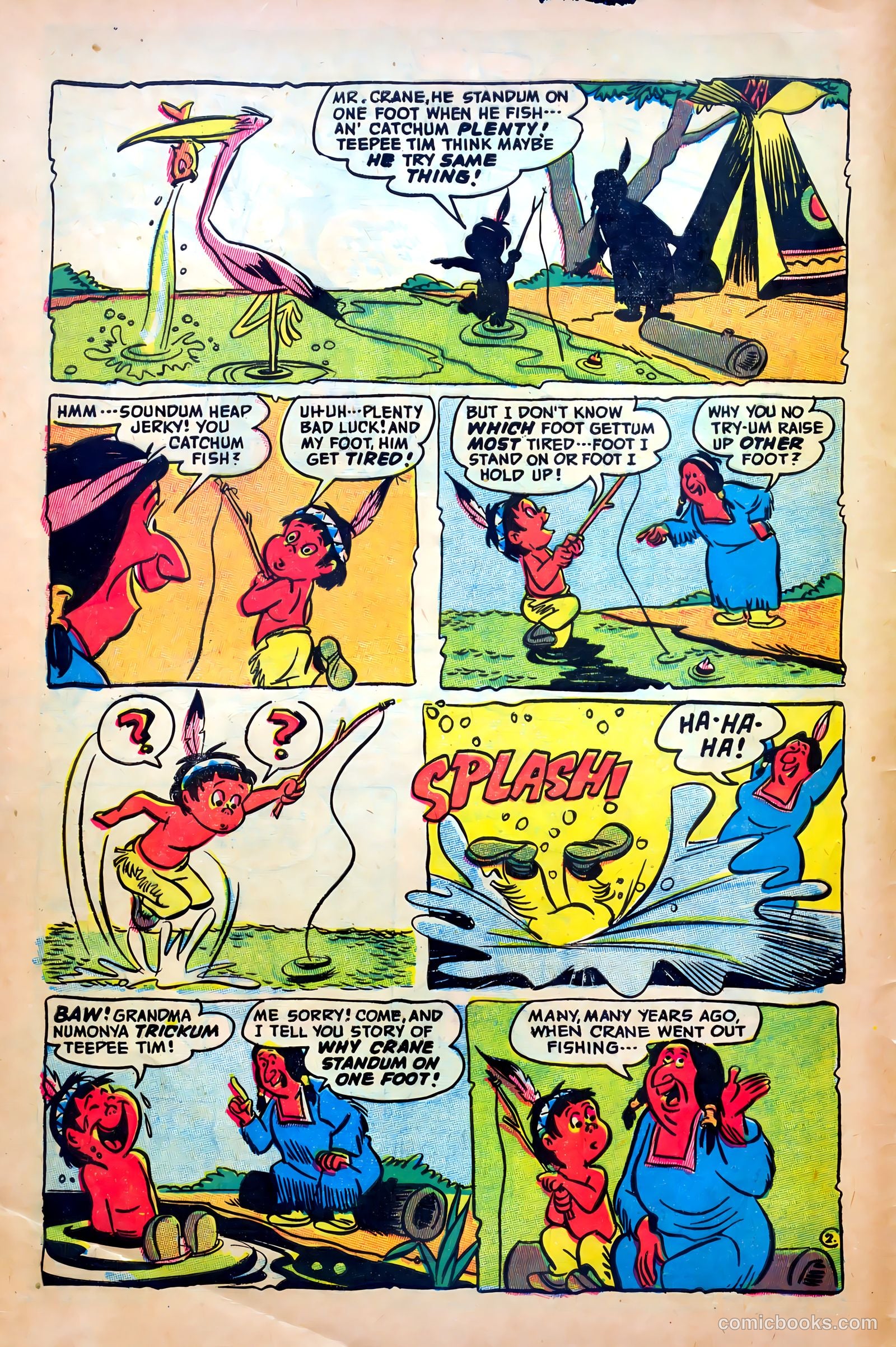 Teepee Tim #100 (1955) — page 4 of 36