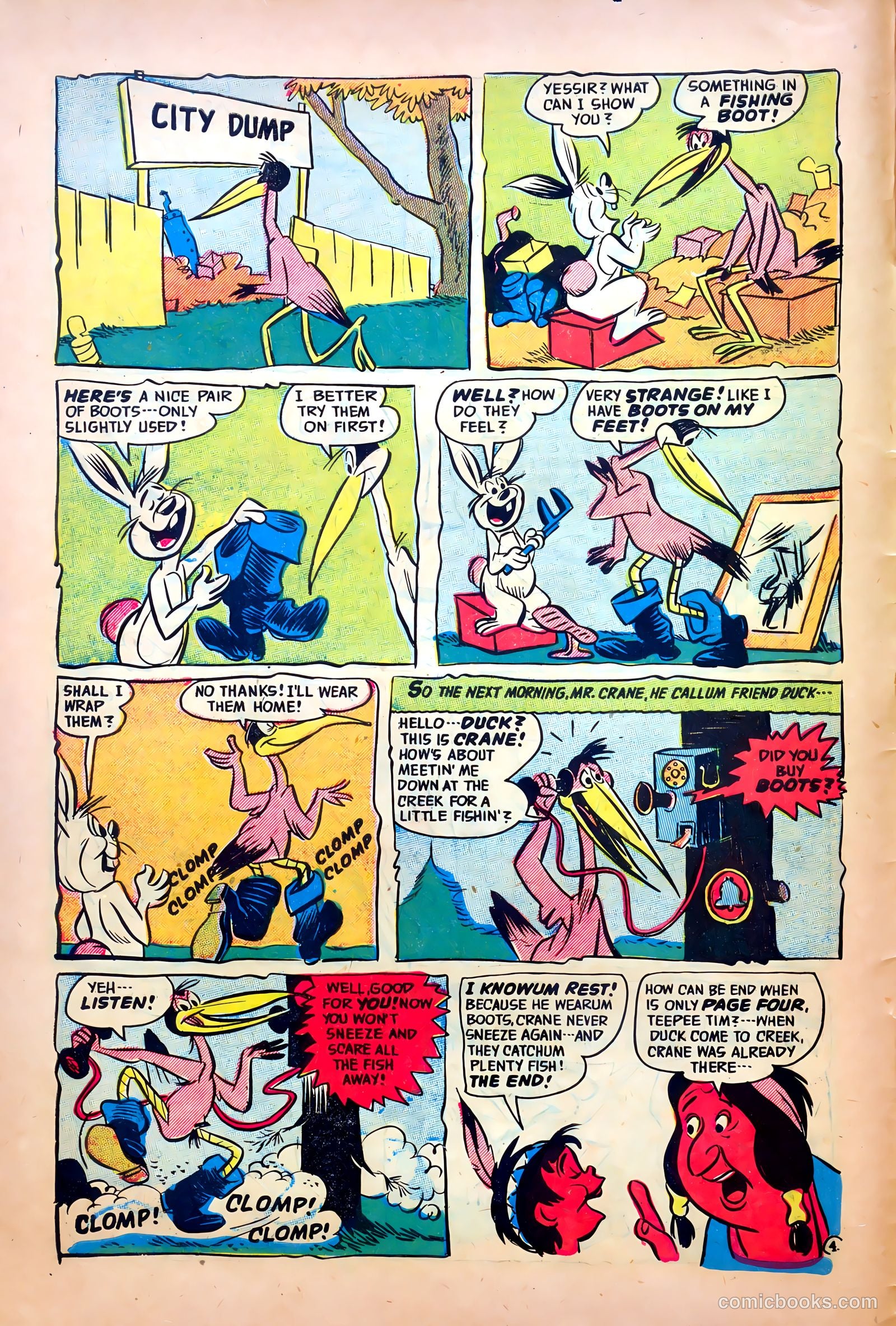 Teepee Tim #100 (1955) — page 6 of 36