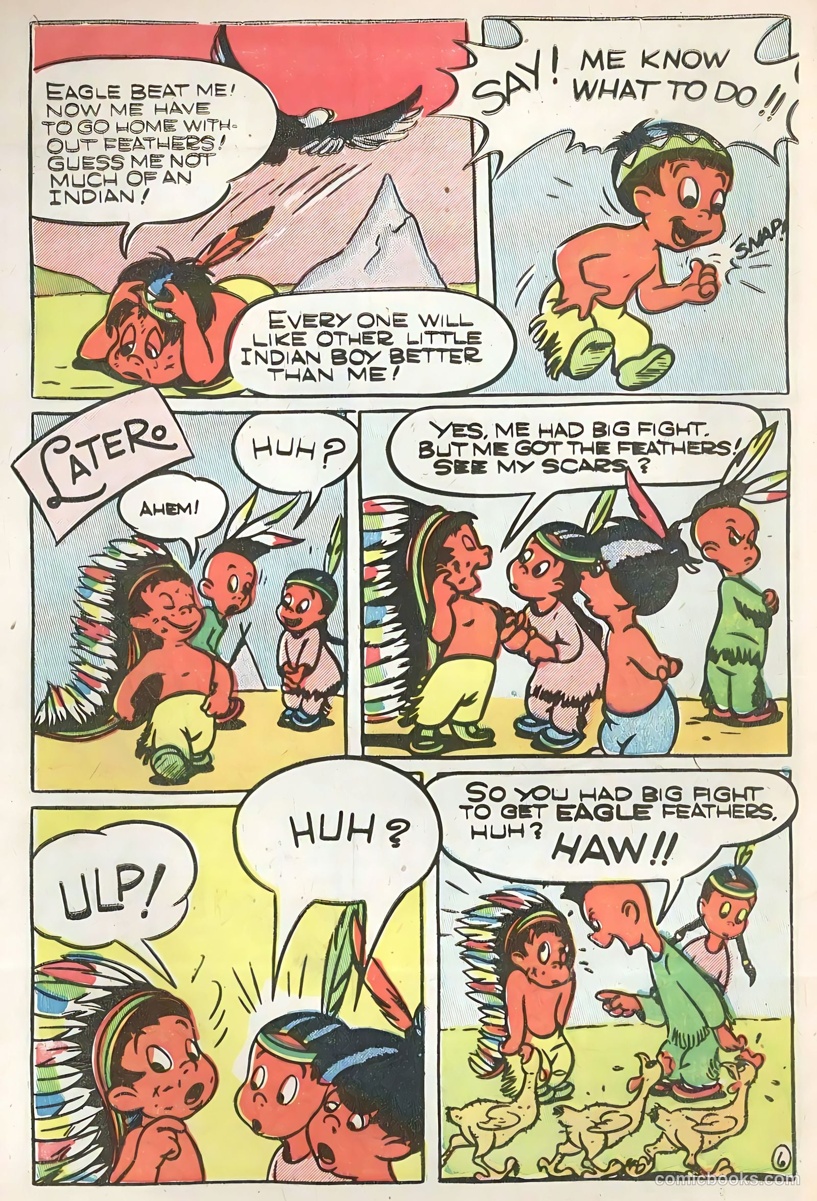 Teepee Tim #101 (1955) — page 8 of 36