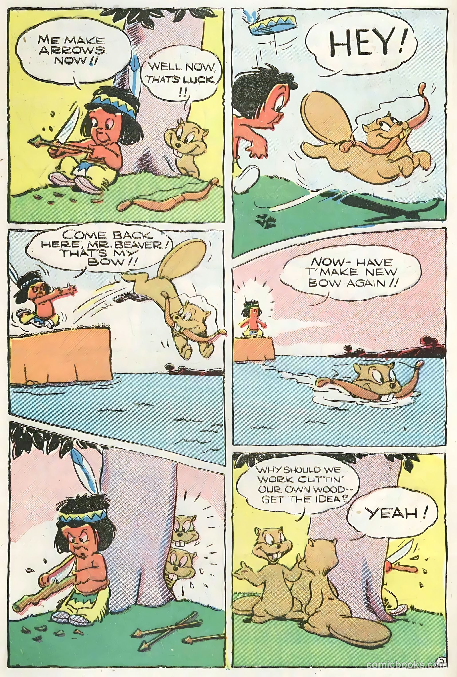 Teepee Tim #102 (1955) — page 4 of 36