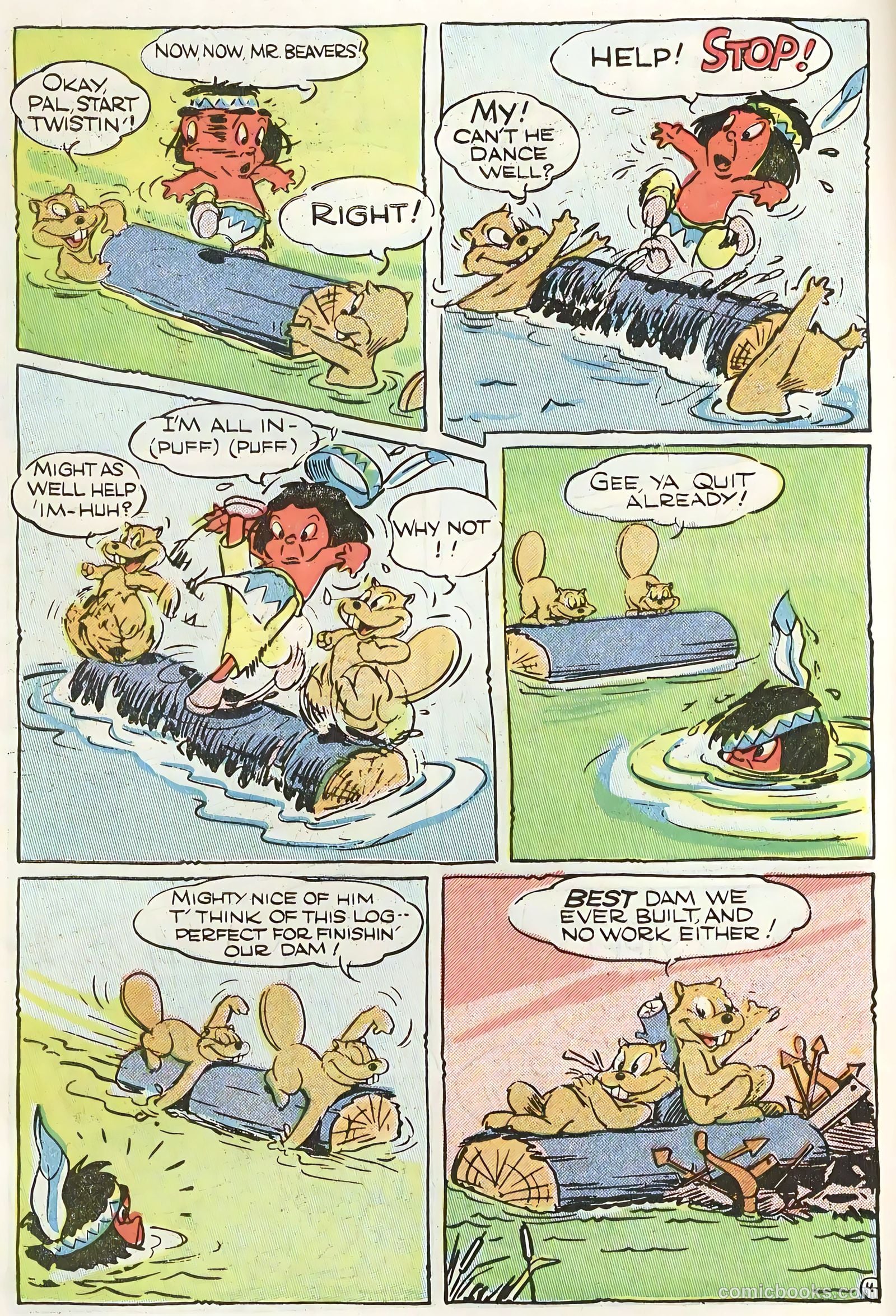 Teepee Tim #102 (1955) — page 6 of 36