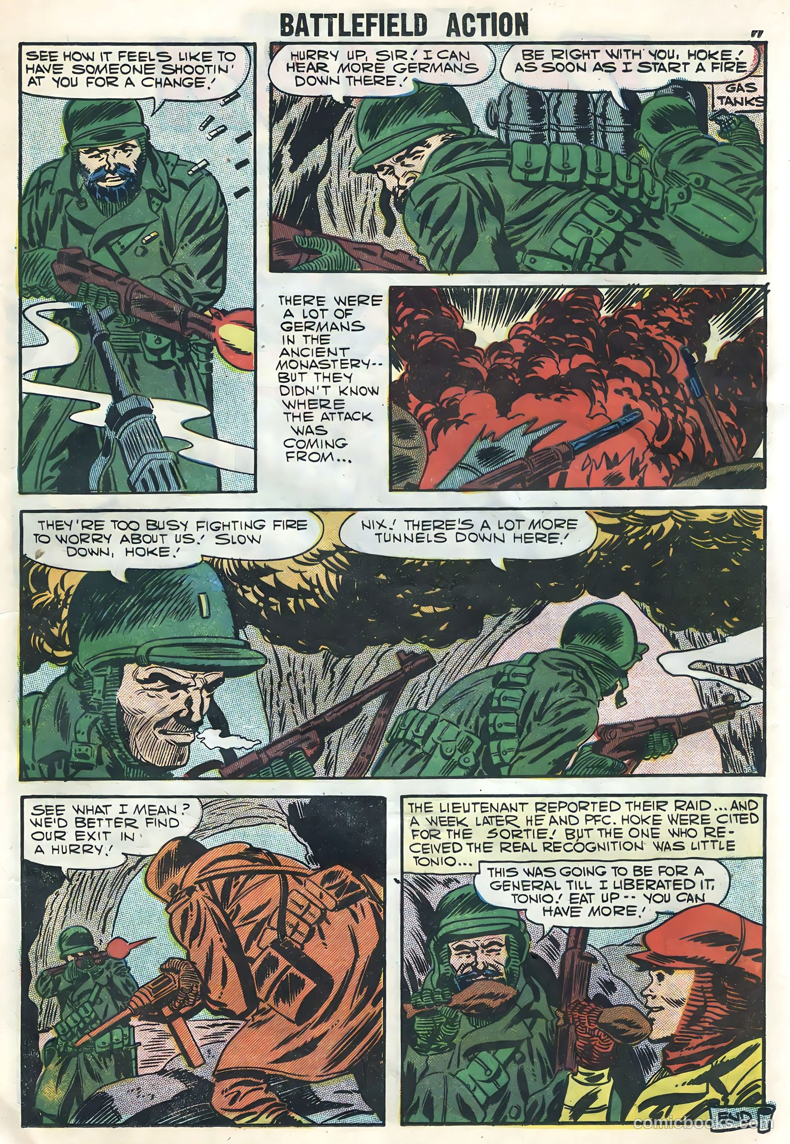 Battlefield Action #16 (1957) — page 13 of 36
