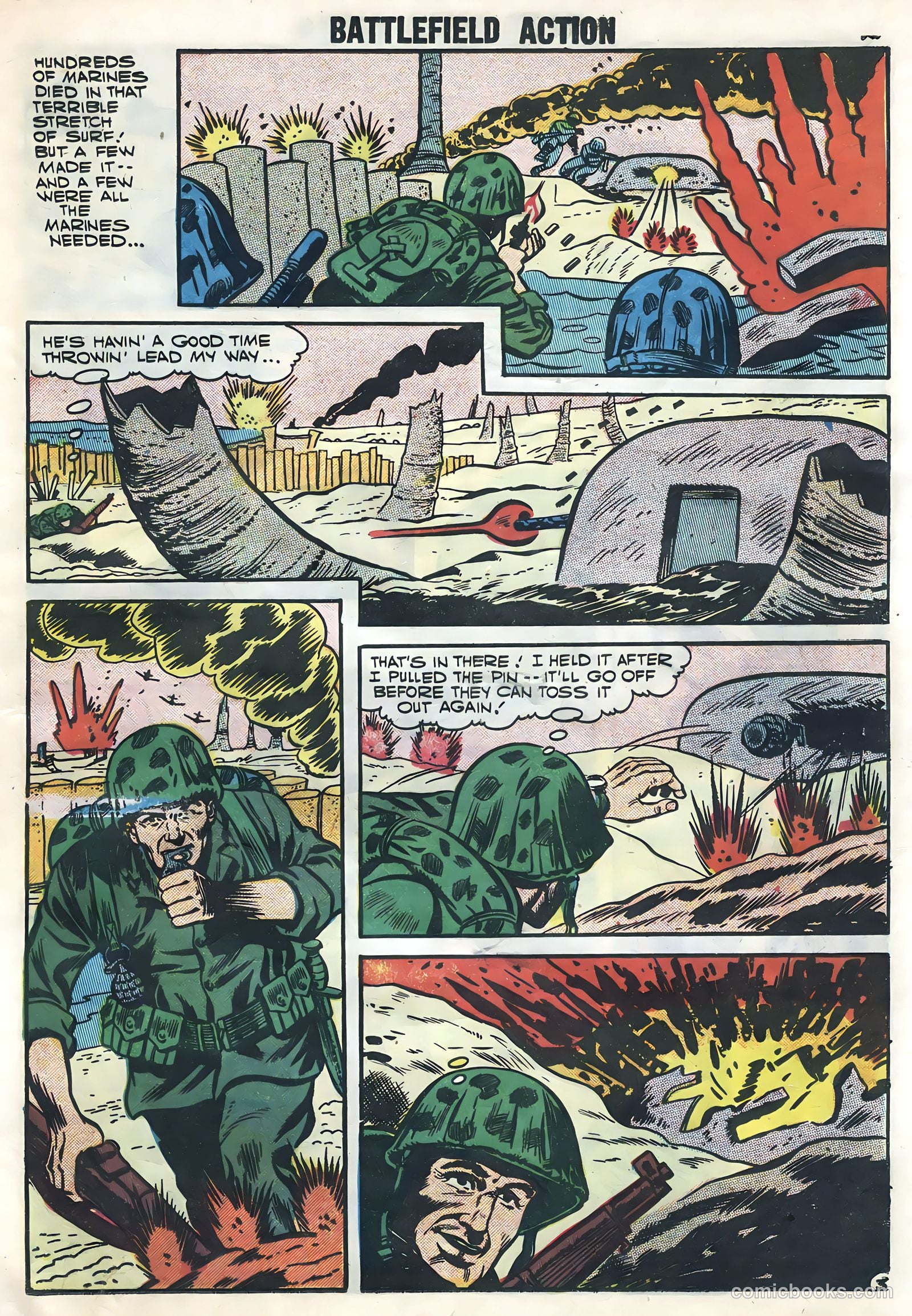 Battlefield Action #16 (1957) — page 17 of 36