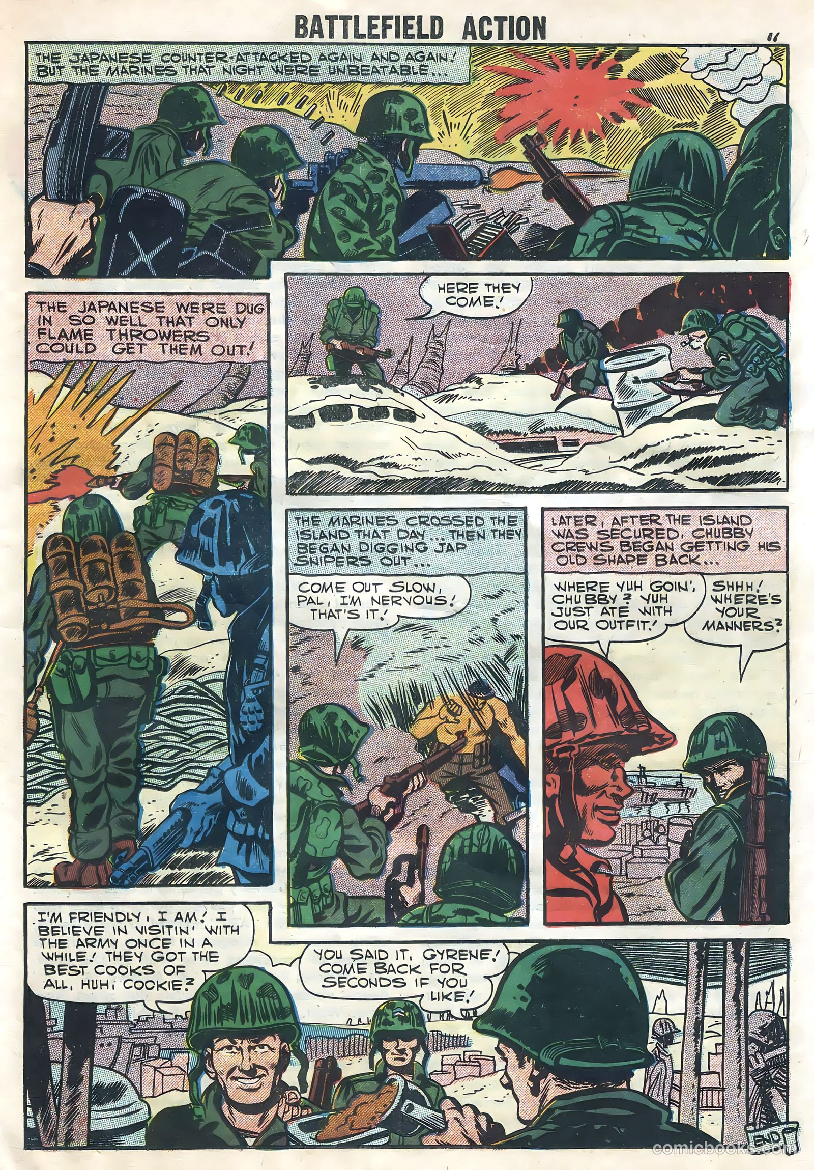 Battlefield Action #16 (1957) — page 19 of 36