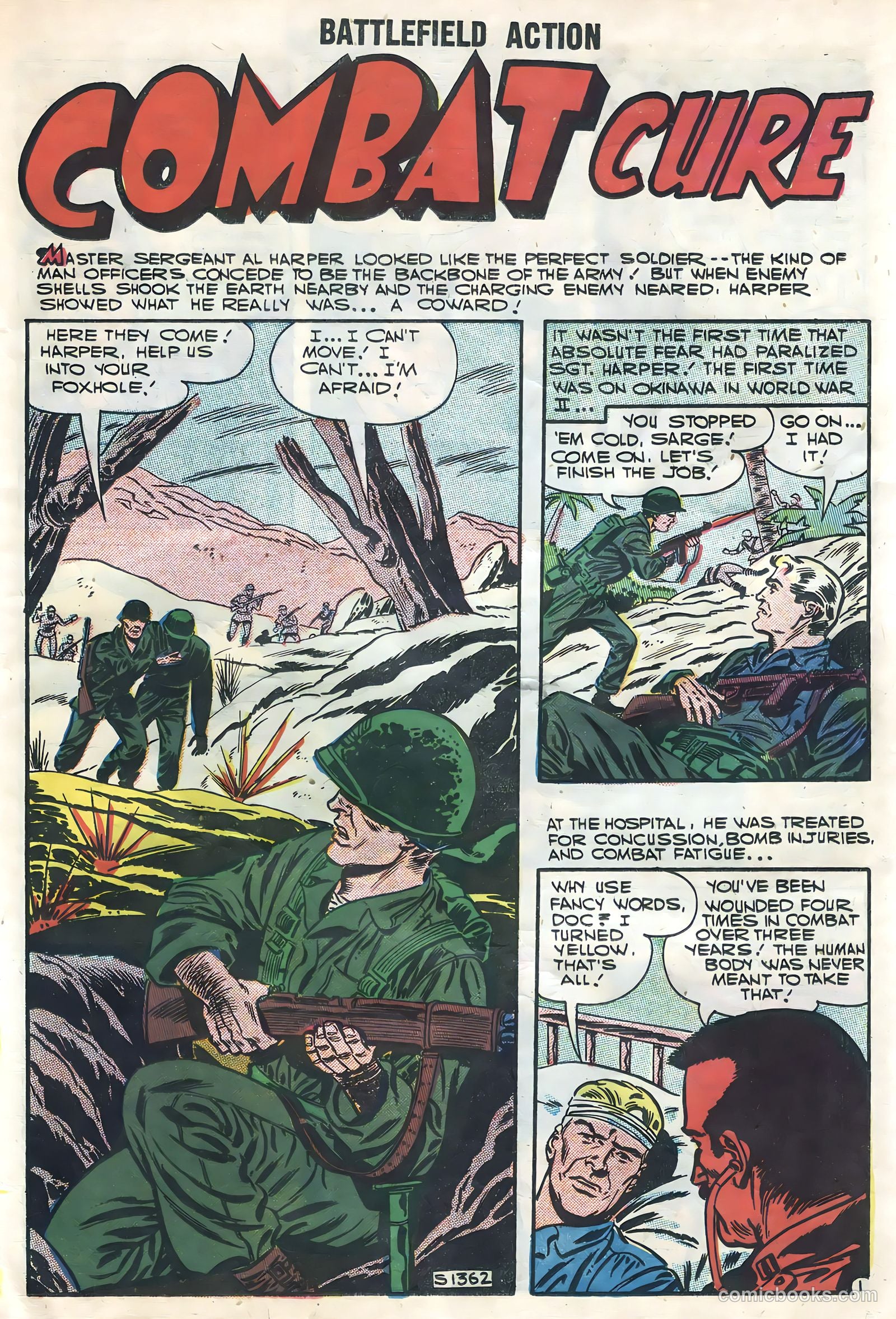 Battlefield Action #16 (1957) — page 23 of 36