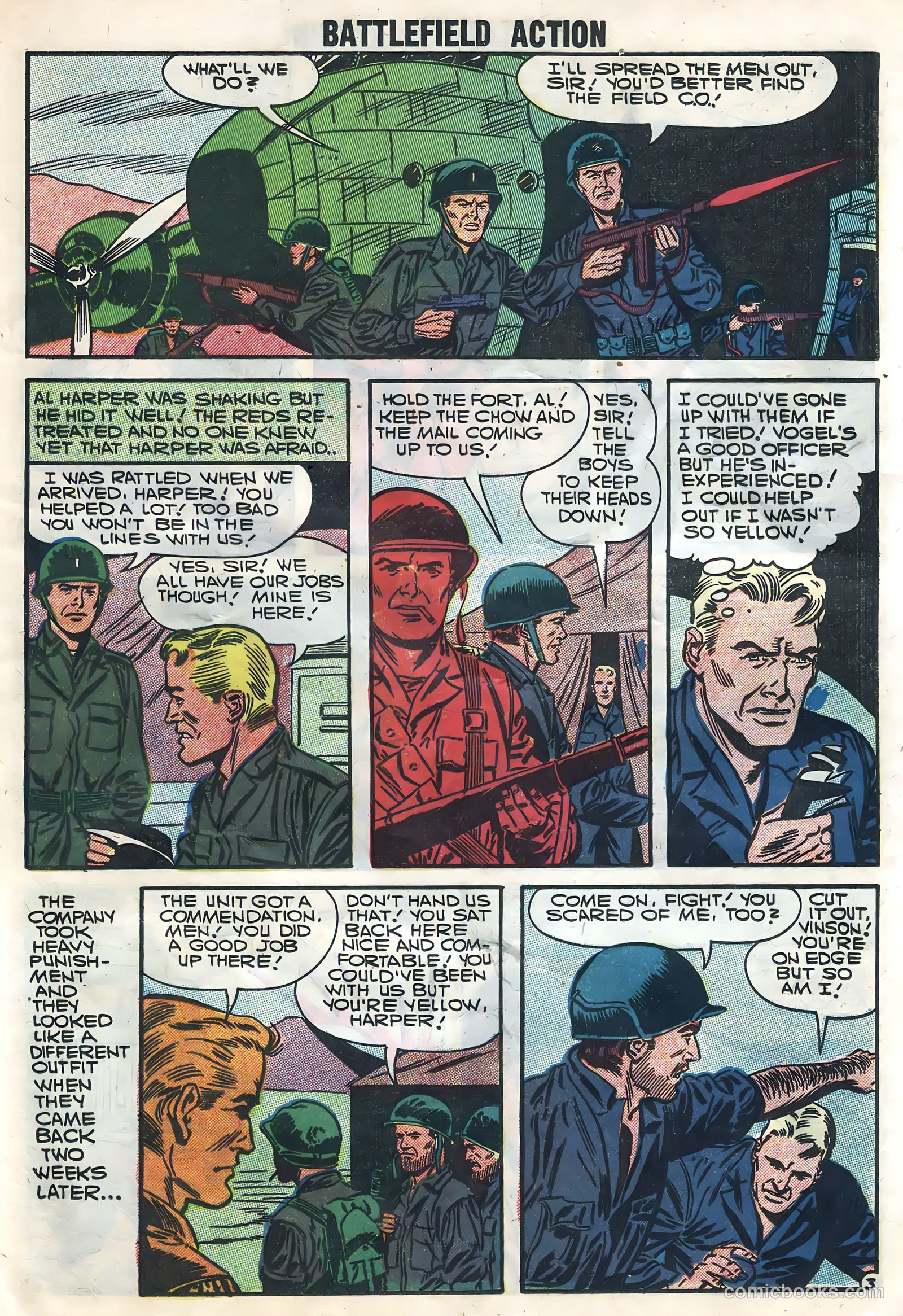 Battlefield Action #16 (1957) — page 25 of 36