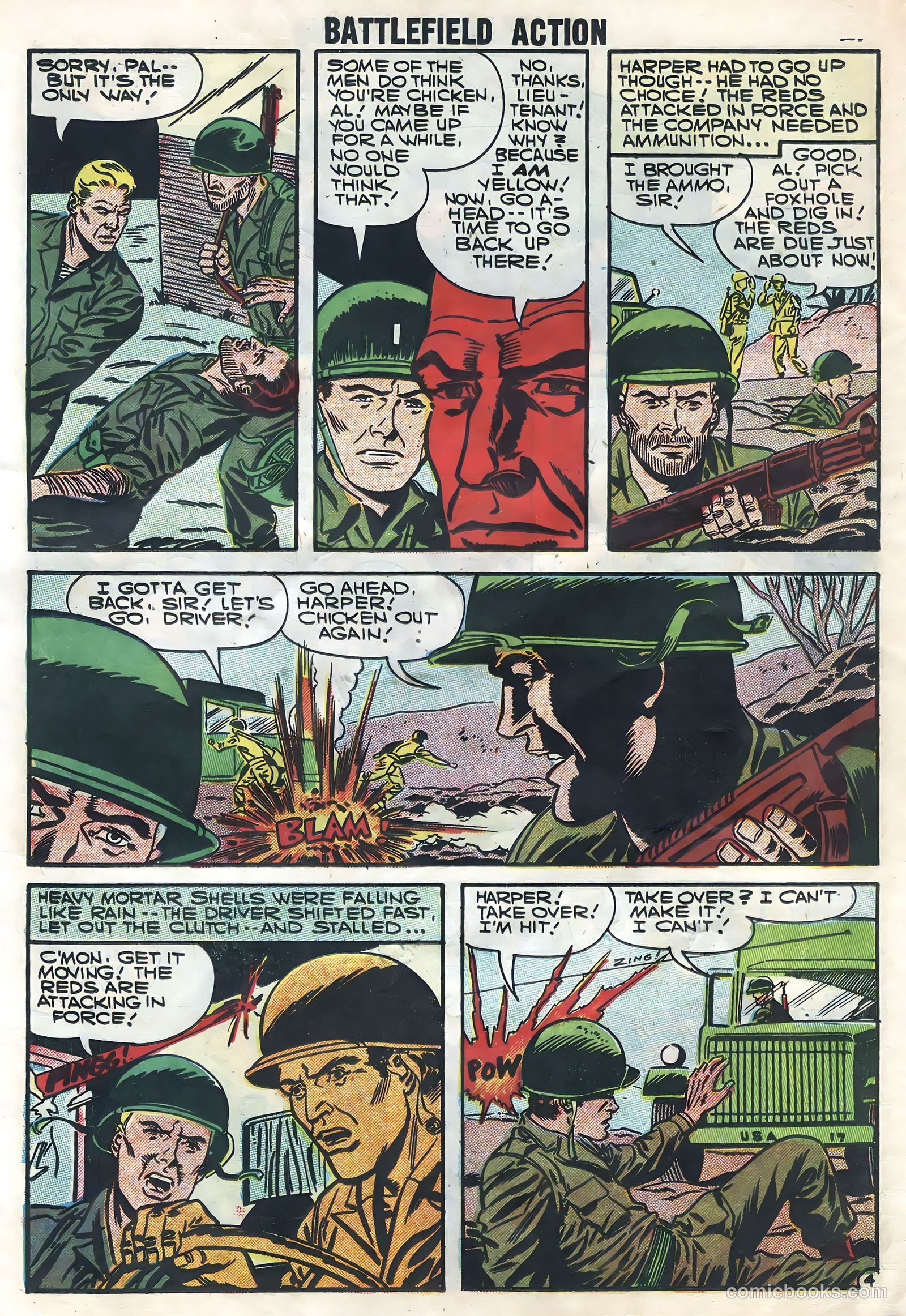 Battlefield Action #16 (1957) — page 26 of 36