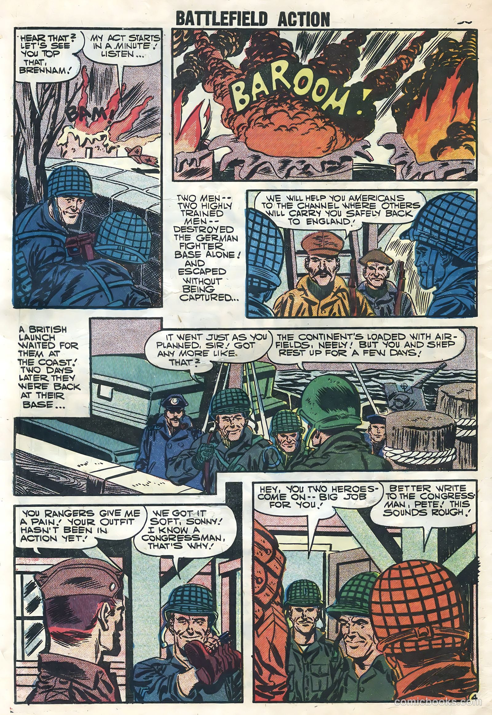 Battlefield Action #16 (1957) — page 32 of 36