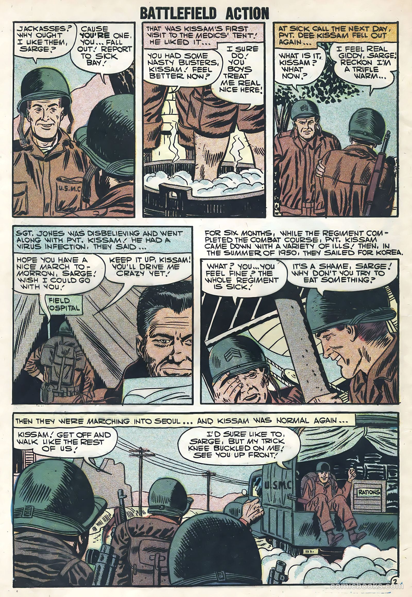 Battlefield Action #17 (1957) — page 4 of 36