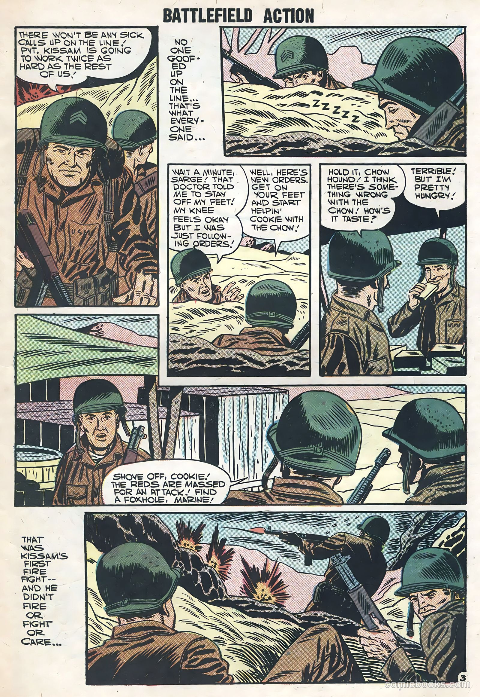Battlefield Action #17 (1957) — page 5 of 36