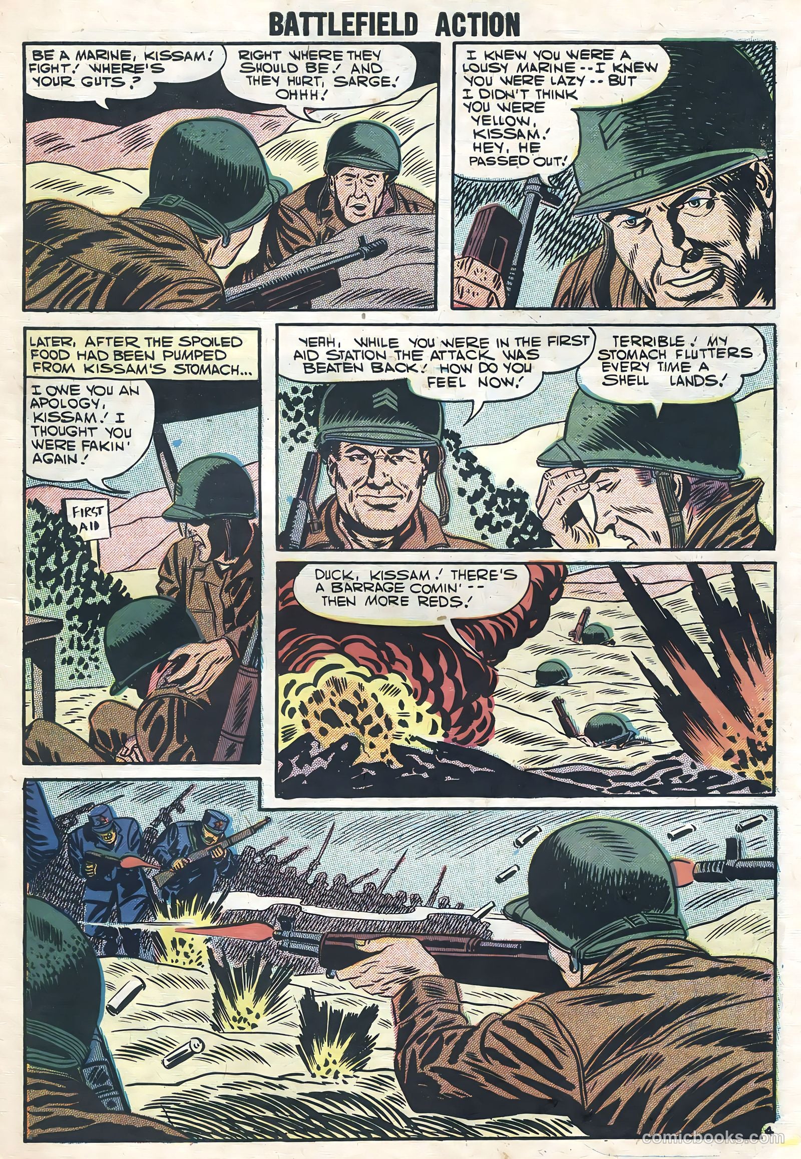 Battlefield Action #17 (1957) — page 7 of 36