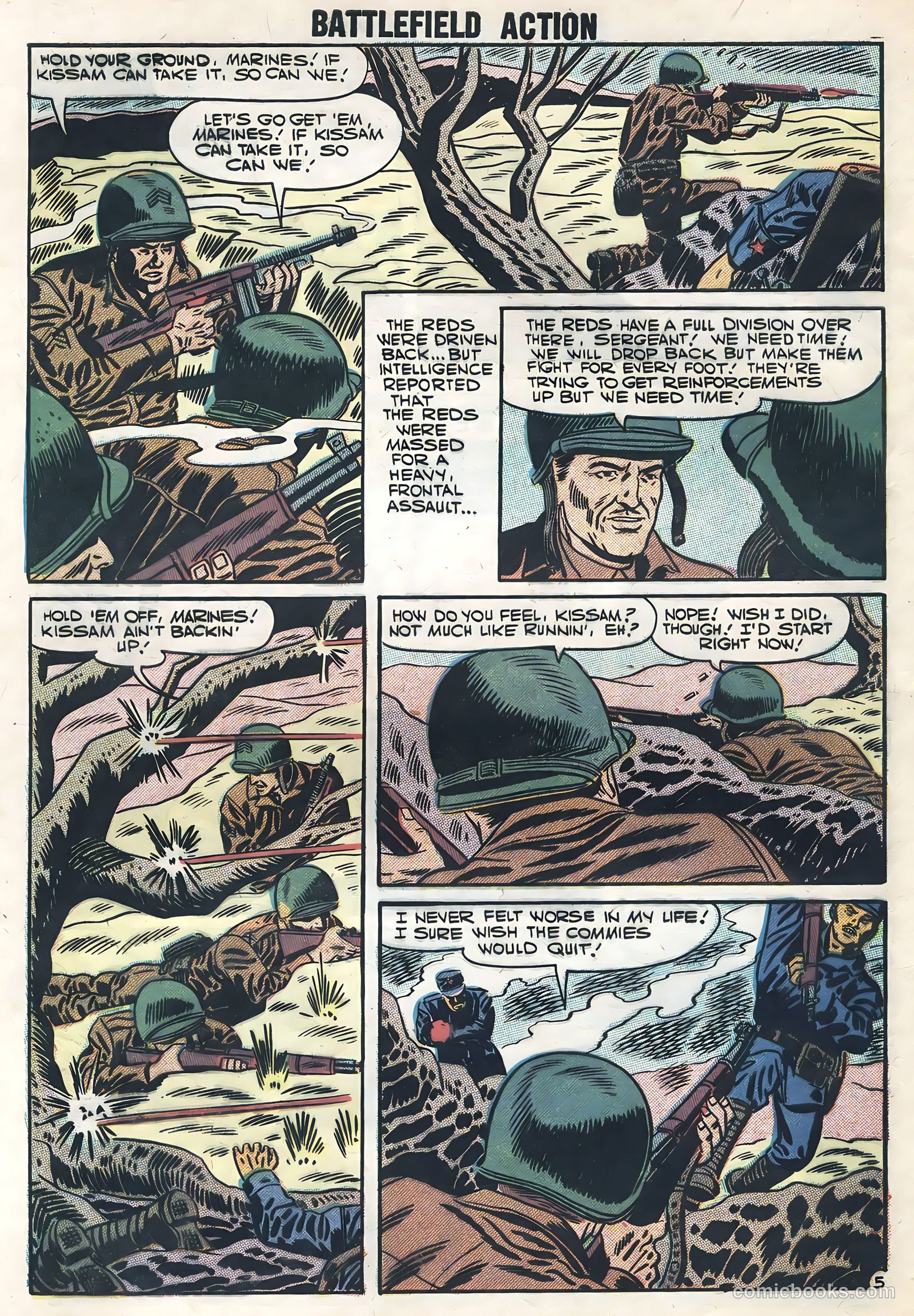 Battlefield Action #17 (1957) — page 8 of 36