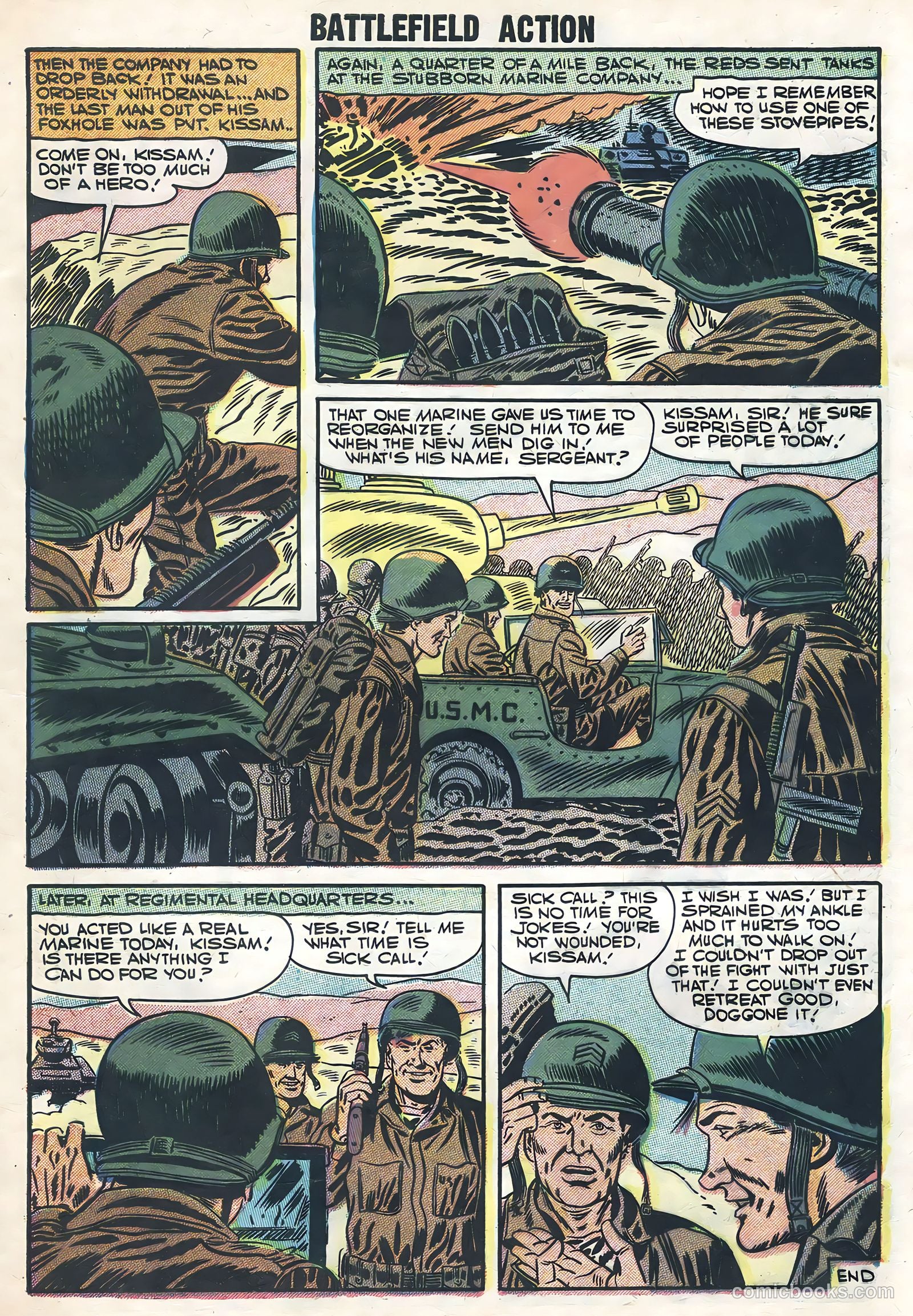 Battlefield Action #17 (1957) — page 9 of 36