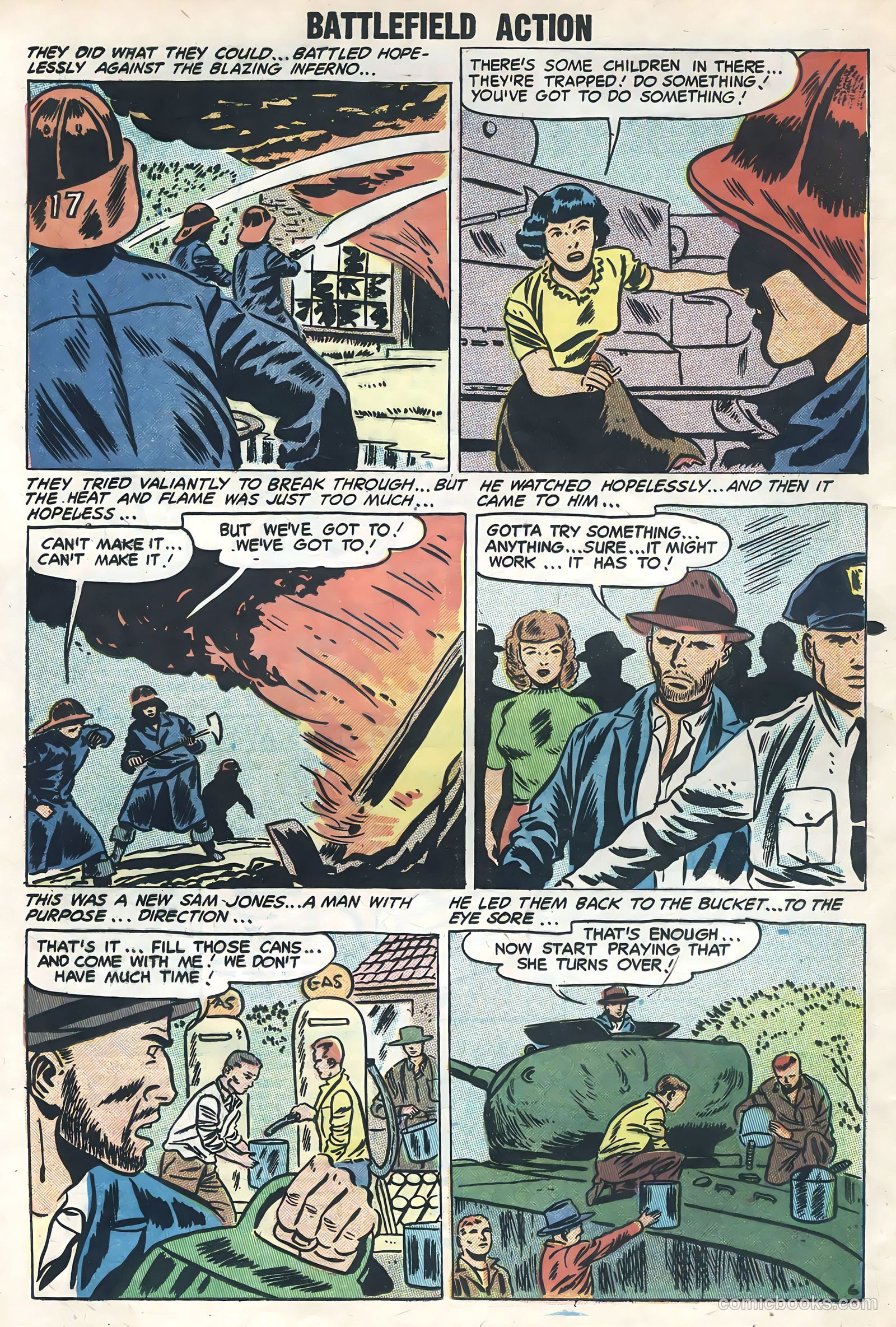 Battlefield Action #17 (1957) — page 16 of 36