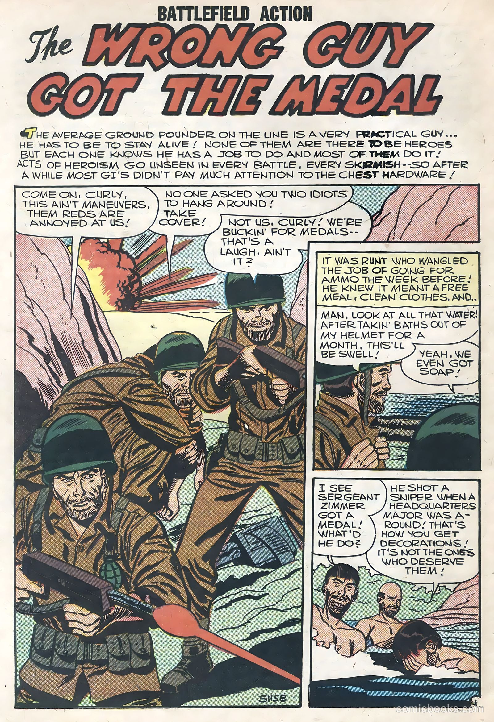 Battlefield Action #17 (1957) — page 20 of 36