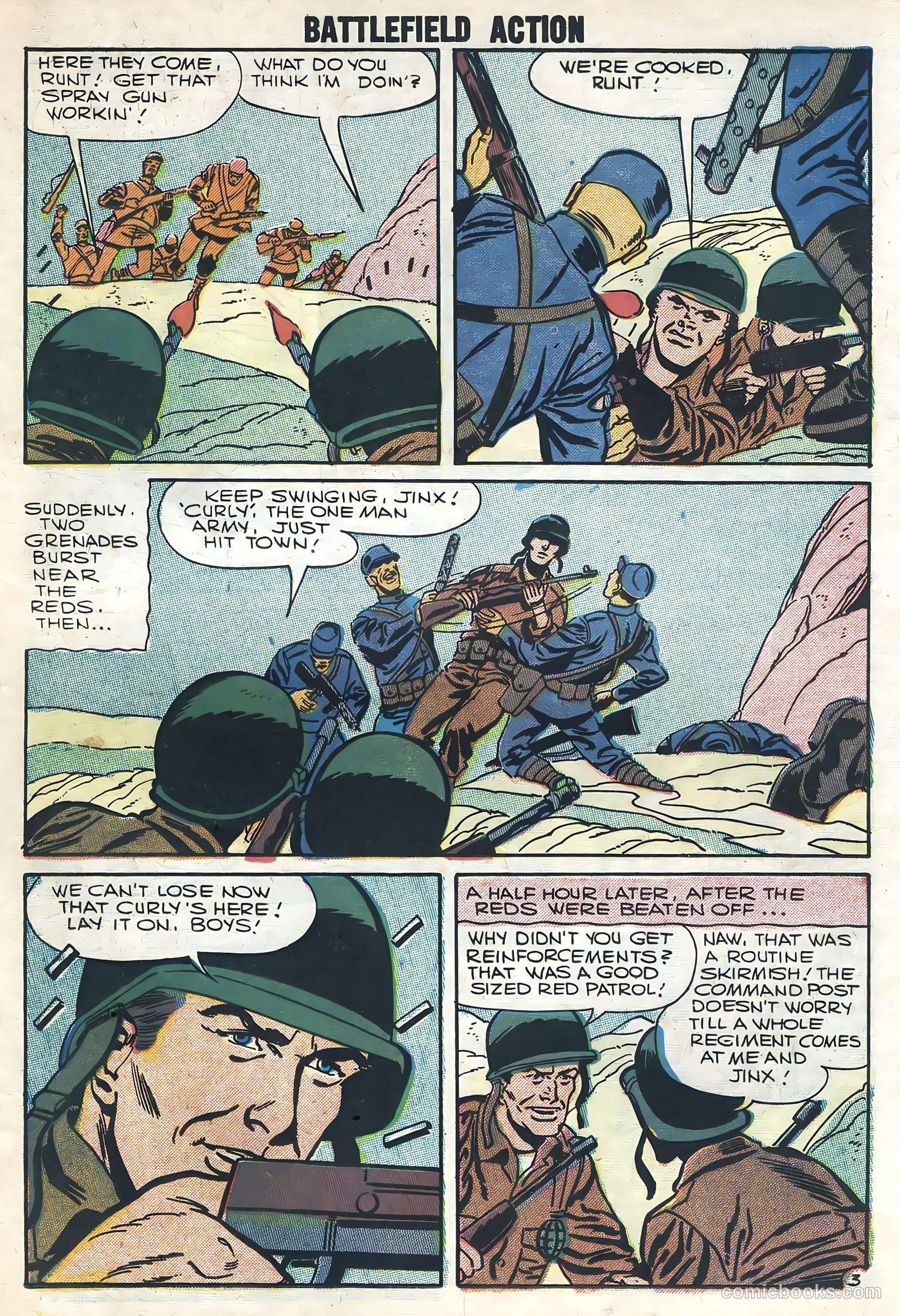 Battlefield Action #17 (1957) — page 23 of 36