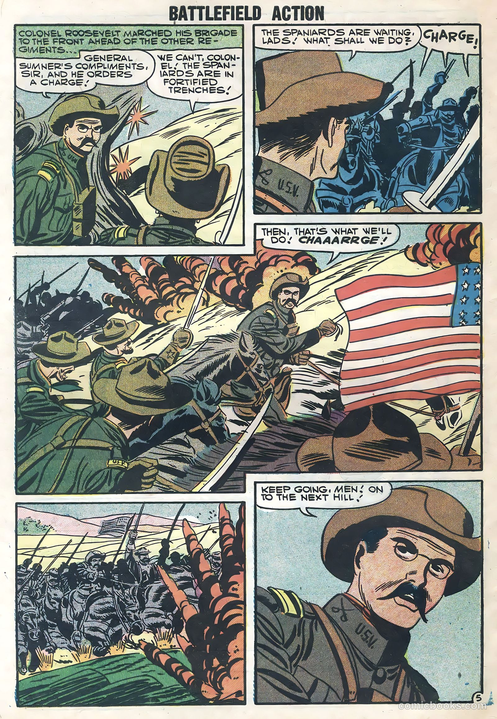 Battlefield Action #17 (1957) — page 32 of 36