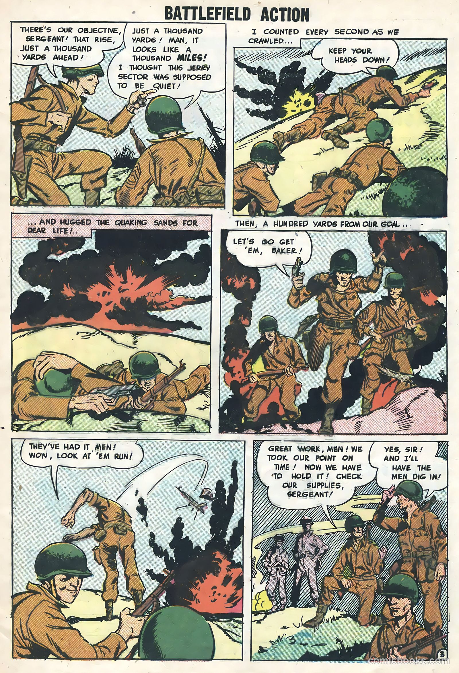 Battlefield Action #18 (1958) — page 5 of 36