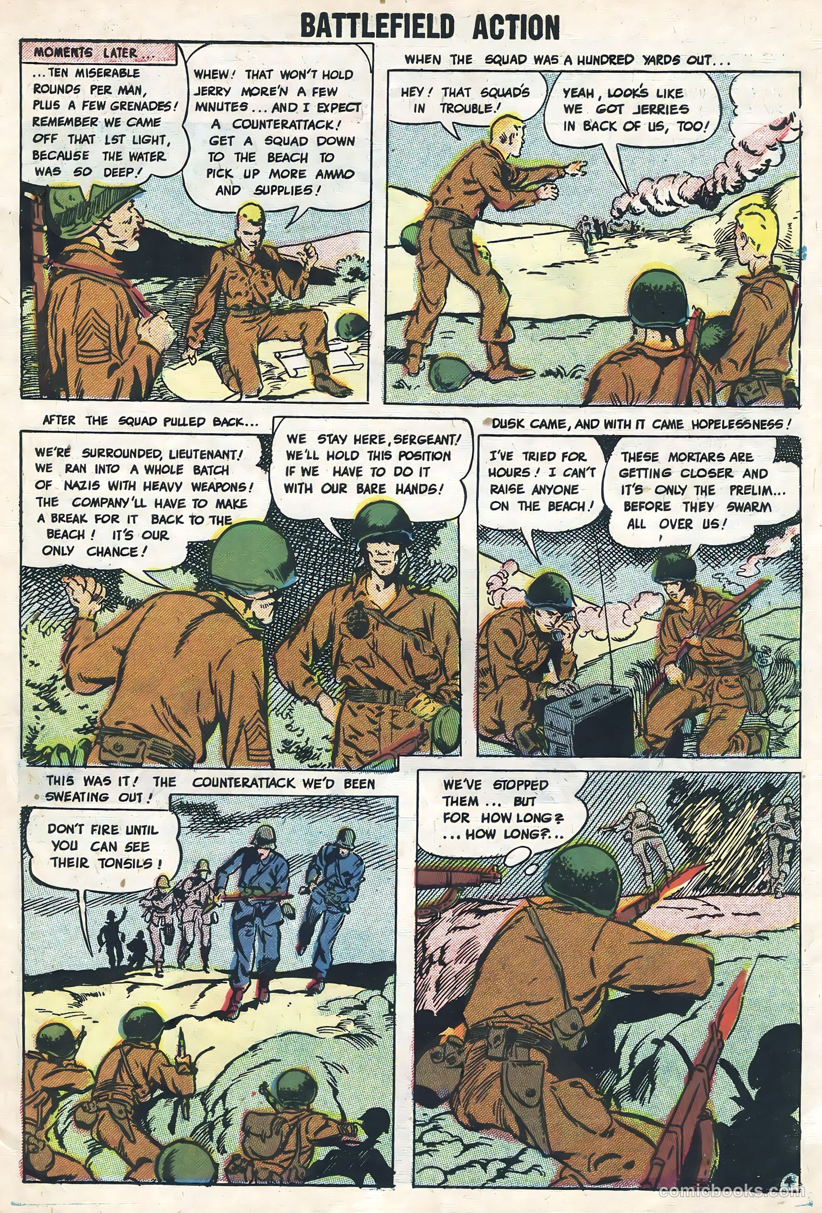 Battlefield Action #18 (1958) — page 7 of 36