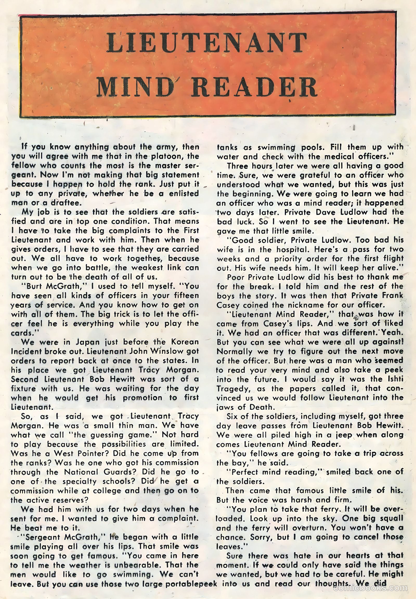 Battlefield Action #18 (1958) — page 20 of 36