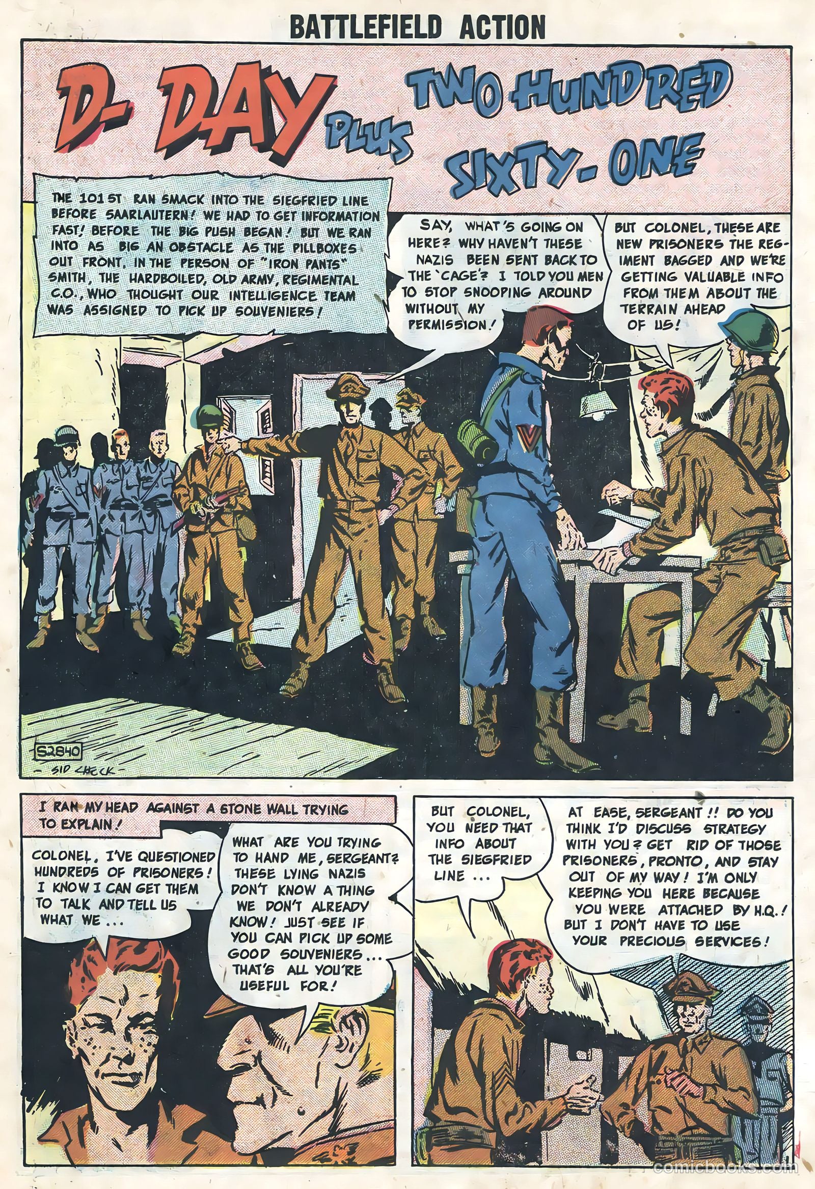 Battlefield Action #18 (1958) — page 23 of 36