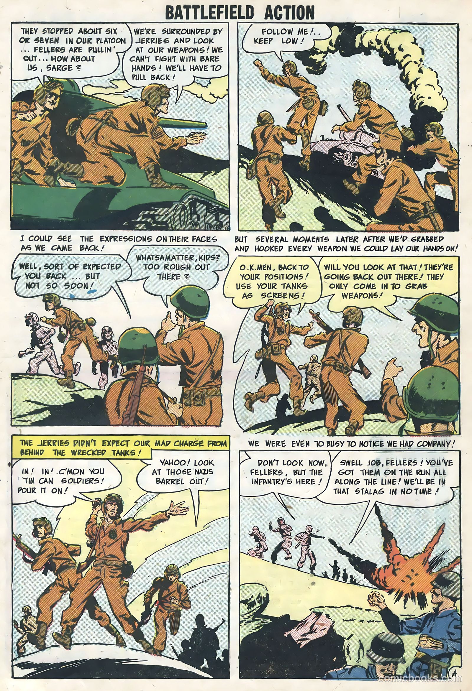 Battlefield Action #18 (1958) — page 32 of 36