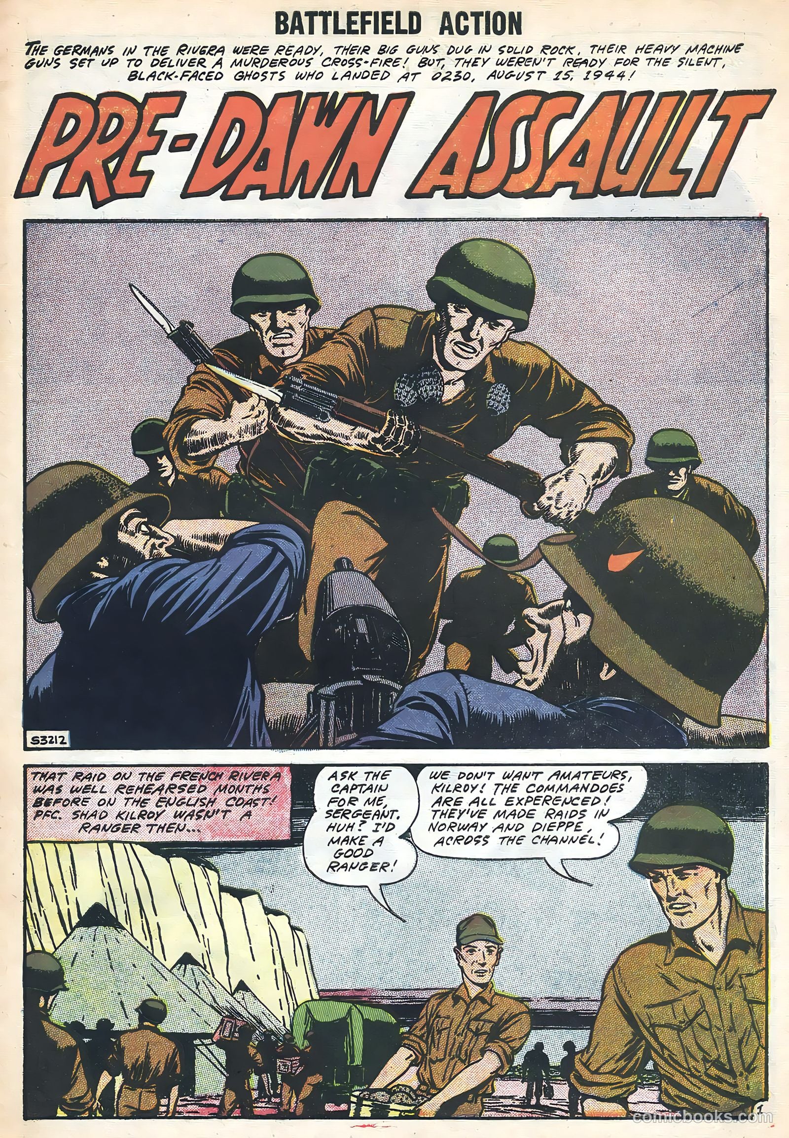 Battlefield Action #19 (1958) — page 3 of 36