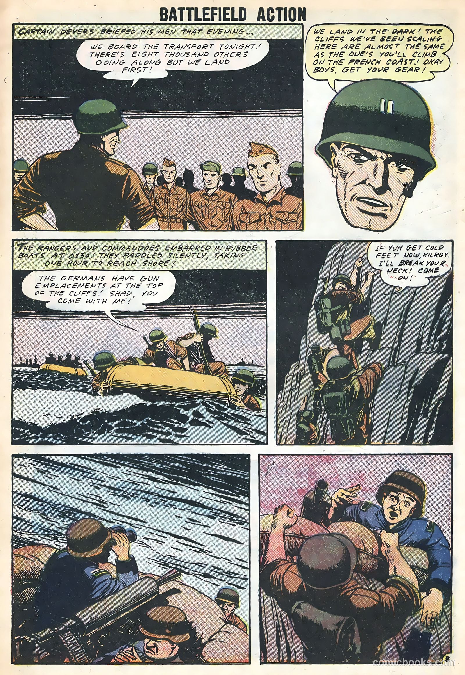 Battlefield Action #19 (1958) — page 5 of 36