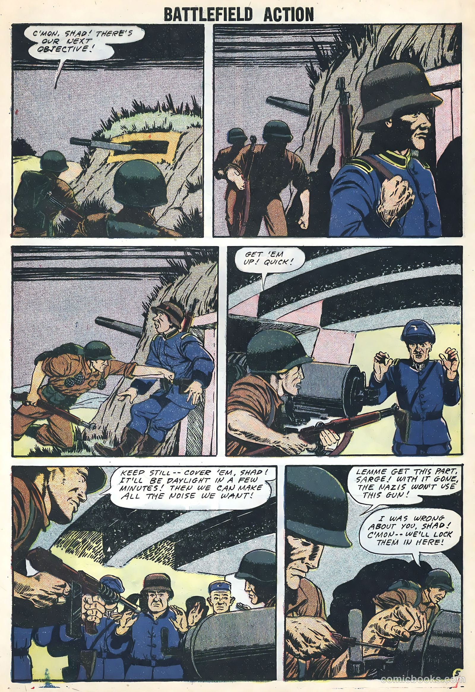 Battlefield Action #19 (1958) — page 8 of 36