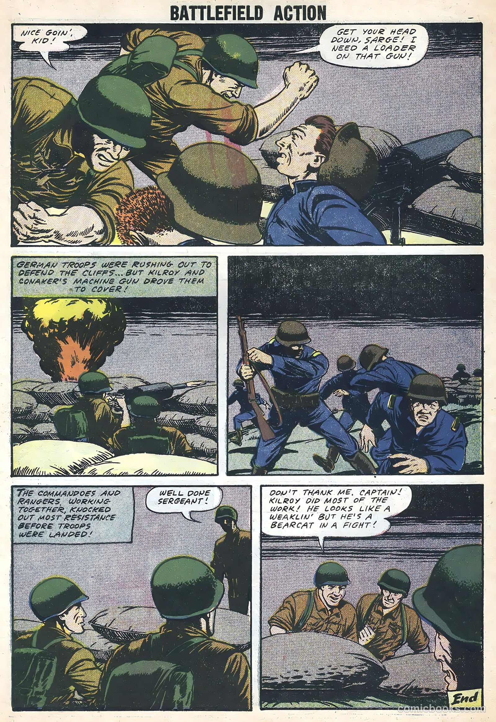 Battlefield Action #19 (1958) — page 10 of 36